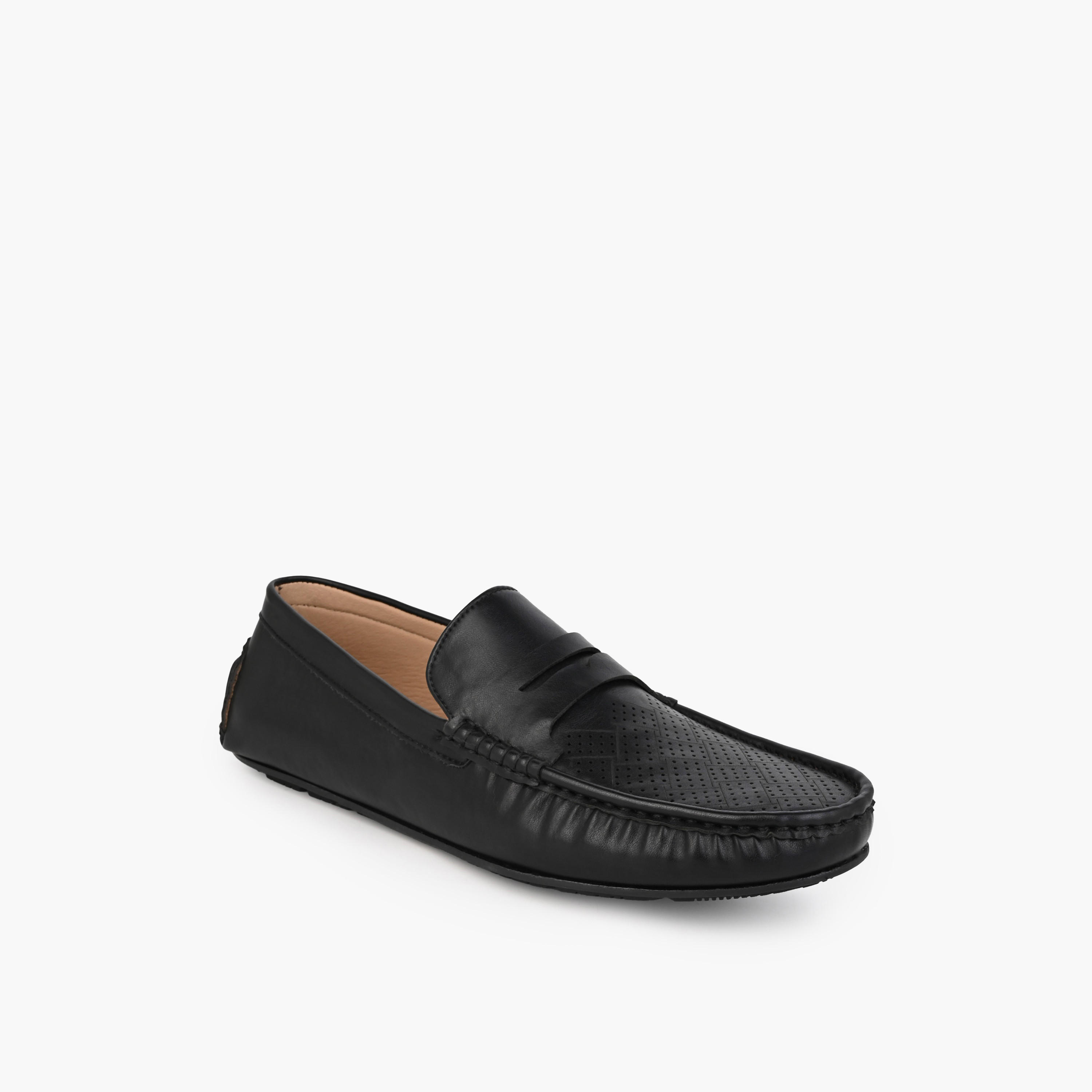 LBL by Shoexpress Men Perforated Design Loafers-men-shoes-loafersandmoccasins-image-2
