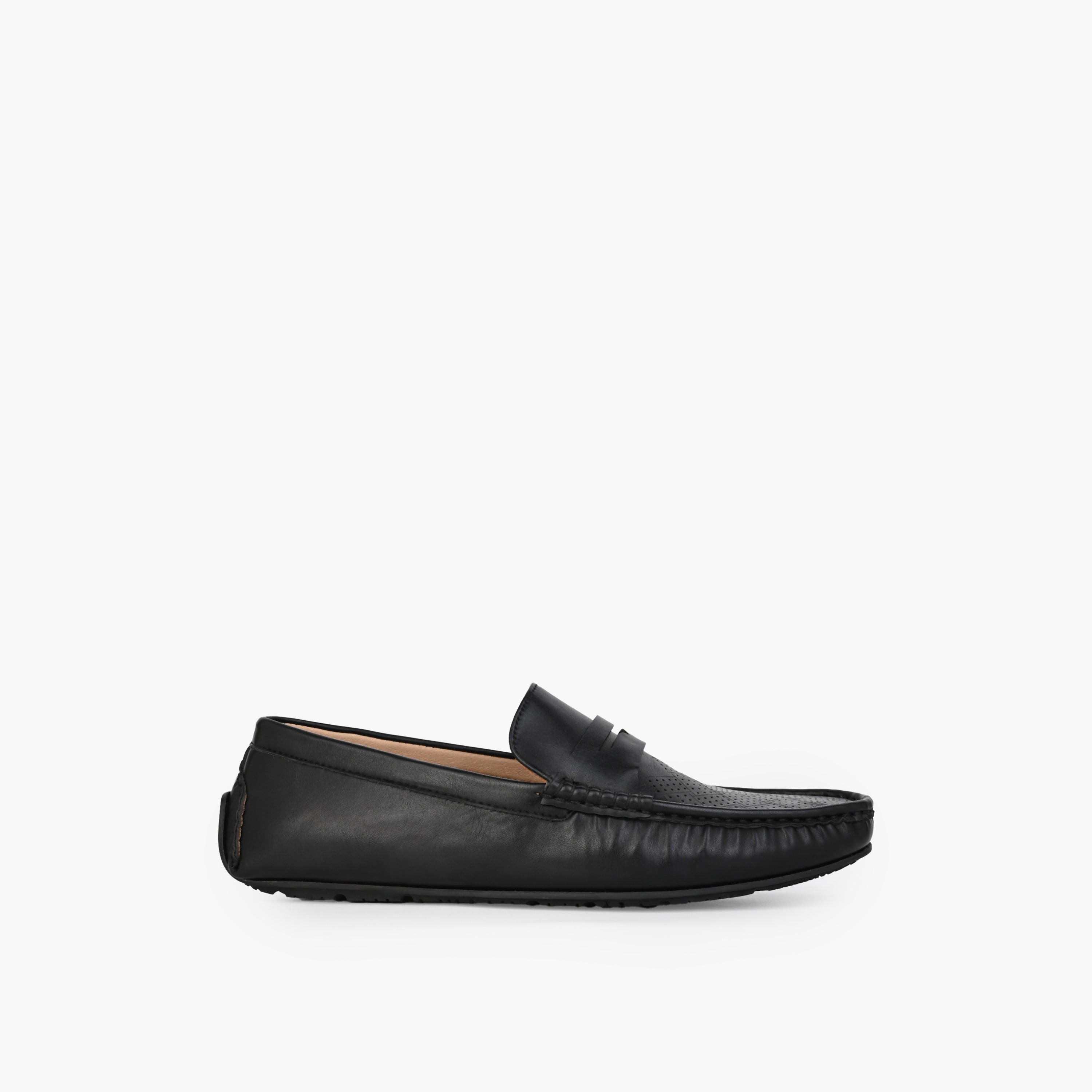 LBL by Shoexpress Men Perforated Design Loafers-men-shoes-loafersandmoccasins-image-3