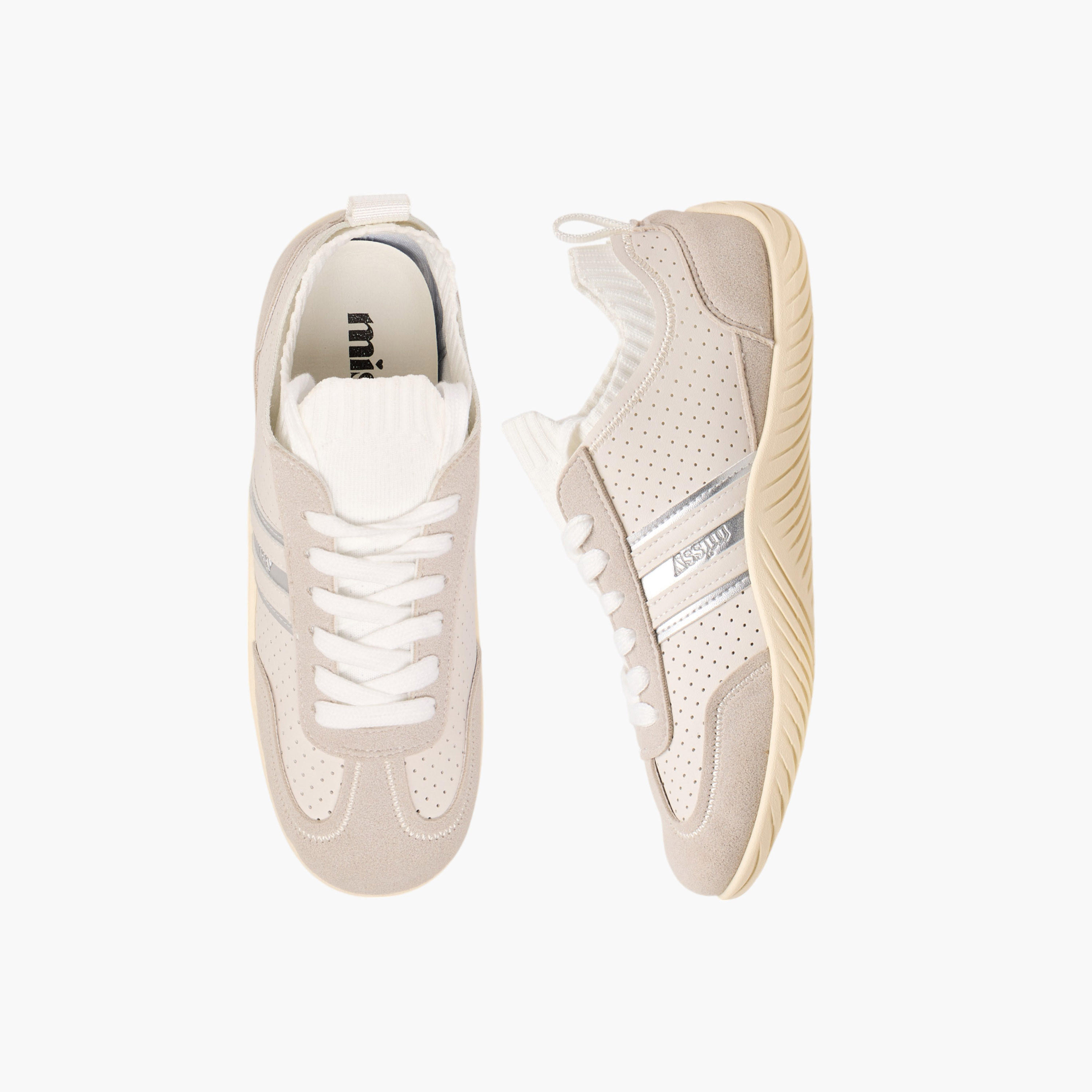 Missy Panelled Lace-Up Sneakers with Pull Tab-women-shoes-sneakers-image-1