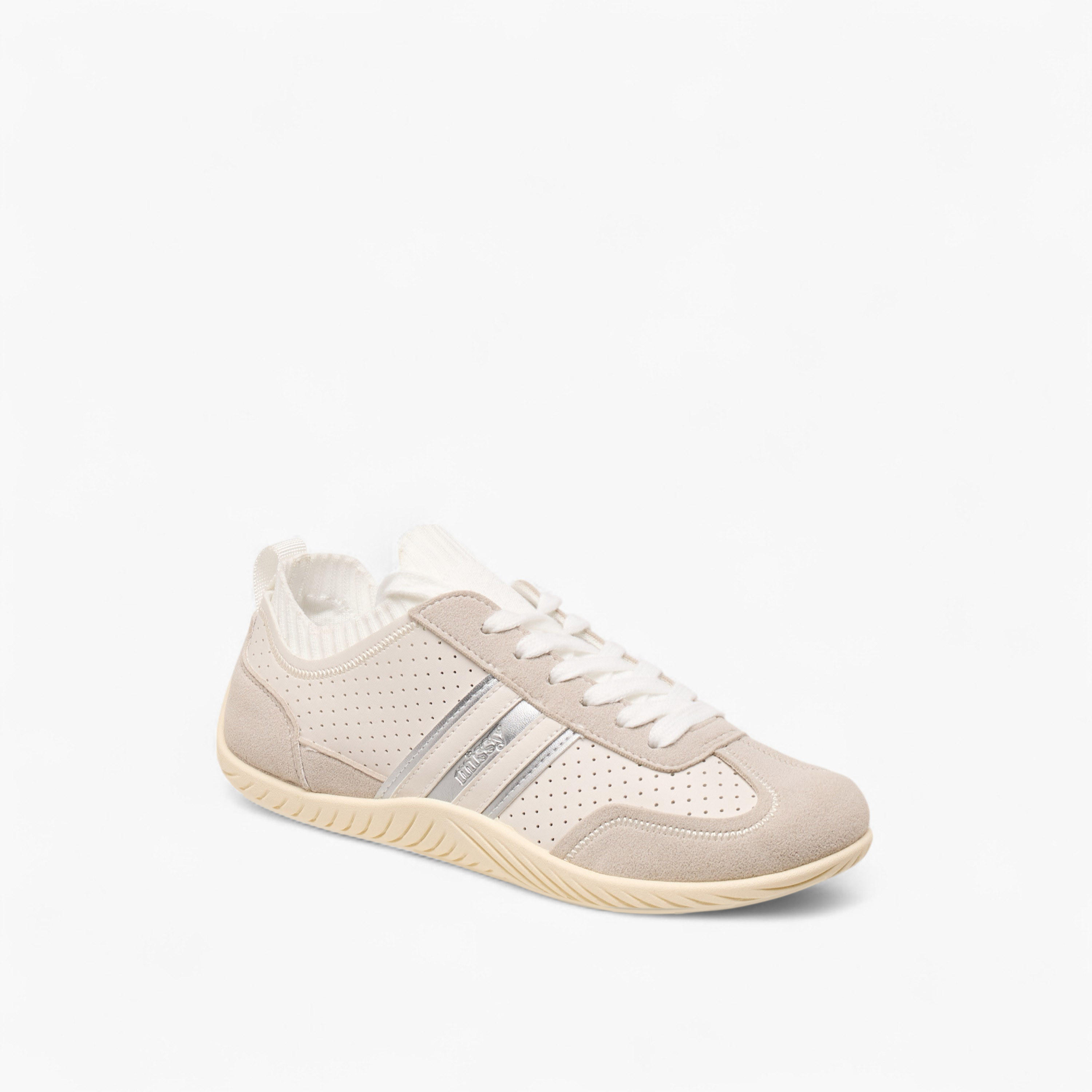 Missy Panelled Lace-Up Sneakers with Pull Tab-women-shoes-sneakers-image-2