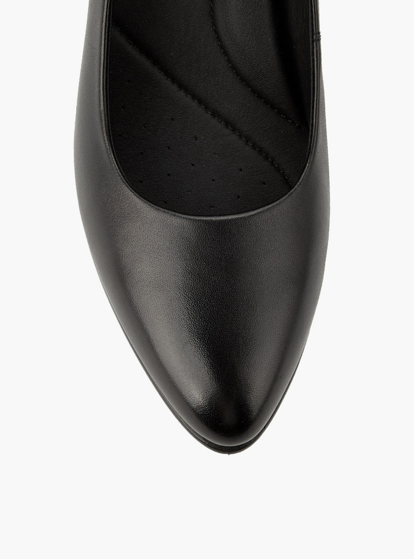 Le Confort Women Cone Heel Leather Pumps-women-shoes-heels-image-4