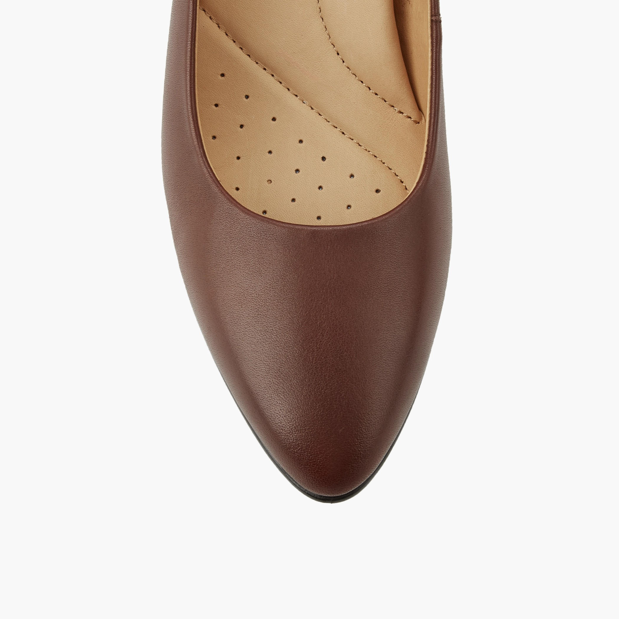 Le Confort Women Cone Heel Leather Pumps-women-shoes-heels-image-4
