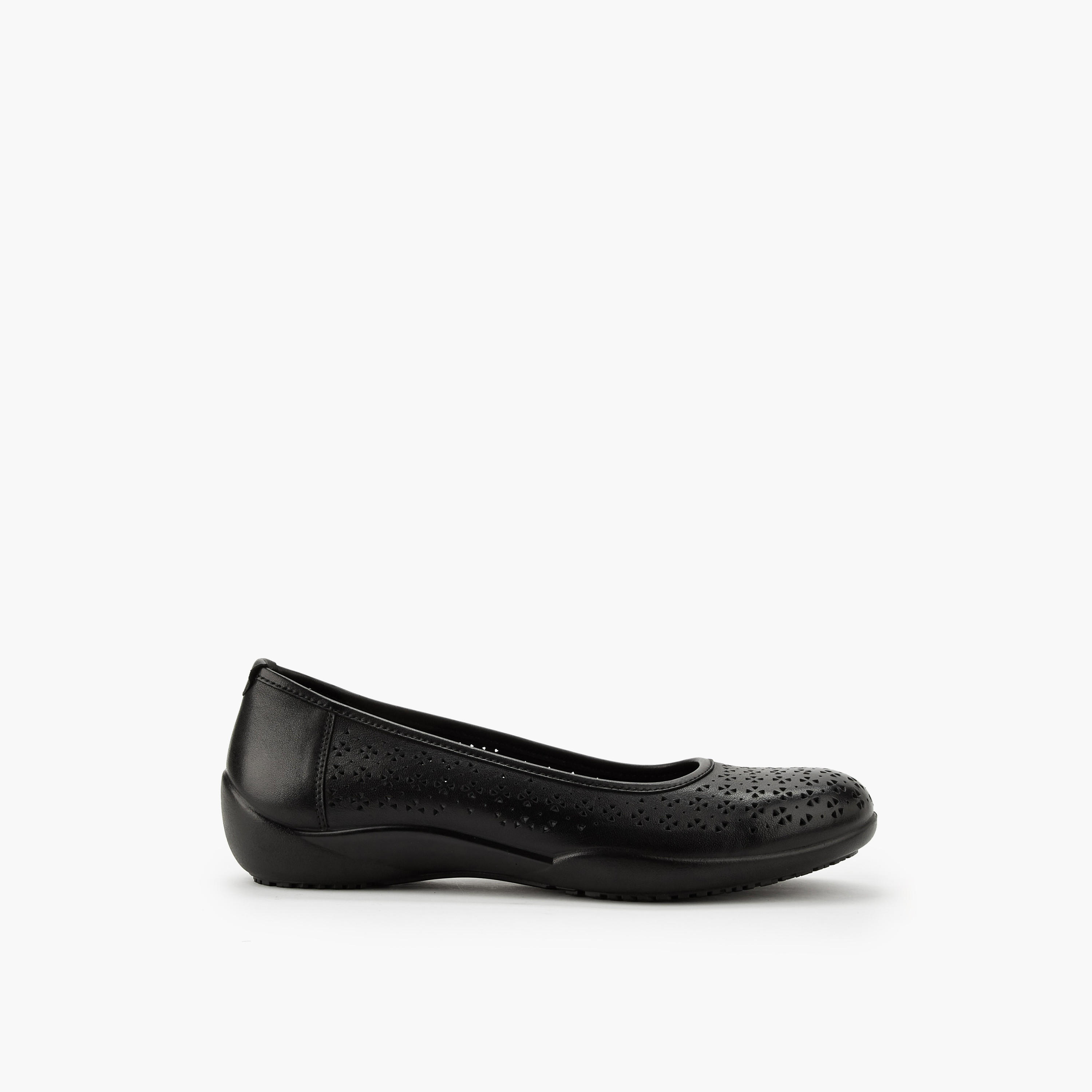 Le Confort Women Cutwork Leather Ballerina Shoes-women-shoes-ballerinas-image-3