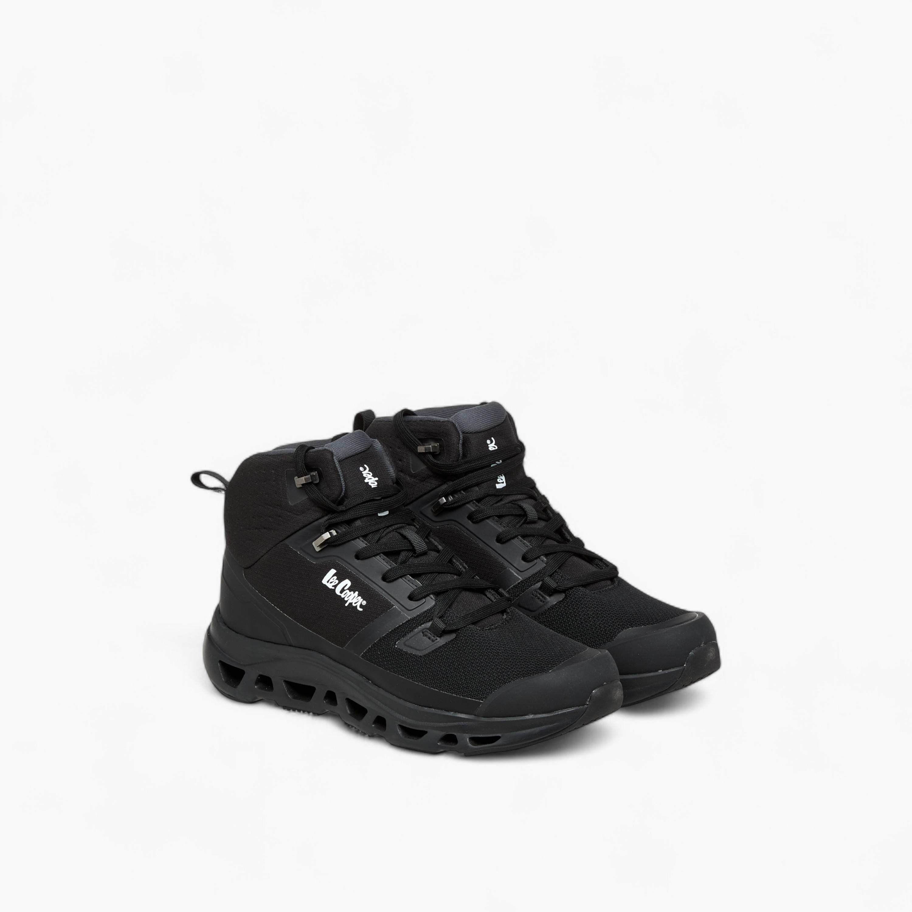 بوت بطول الكاحل بارز الملمس برباط إغلاق للرجال من لي كوبر-men-shoes-boots-image-1