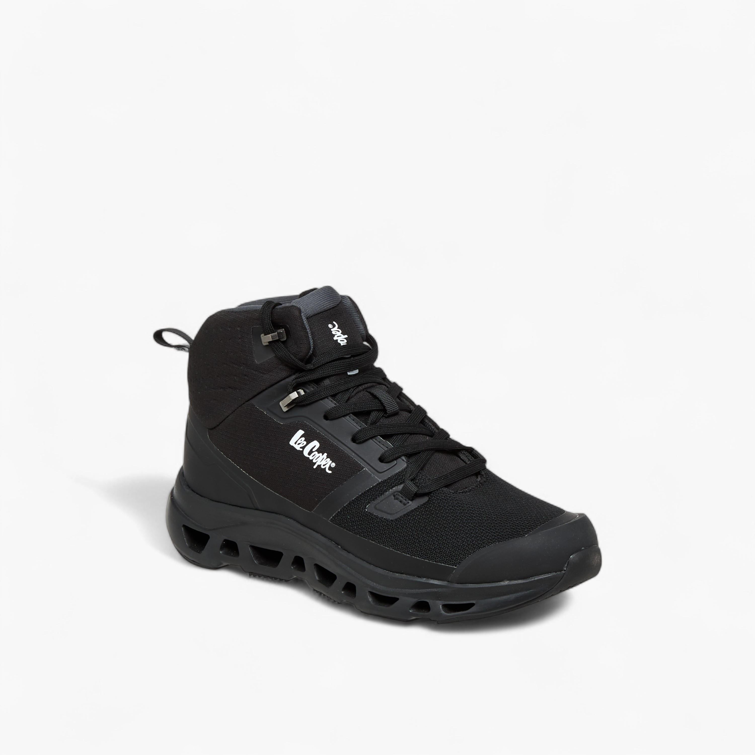 بوت بطول الكاحل بارز الملمس برباط إغلاق للرجال من لي كوبر-men-shoes-boots-image-2
