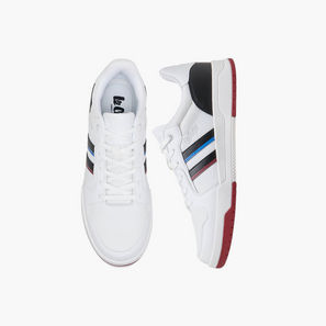 Lee Cooper Men's Panelled Sneakers with Lace-Up Closure-men-shoes-image-1