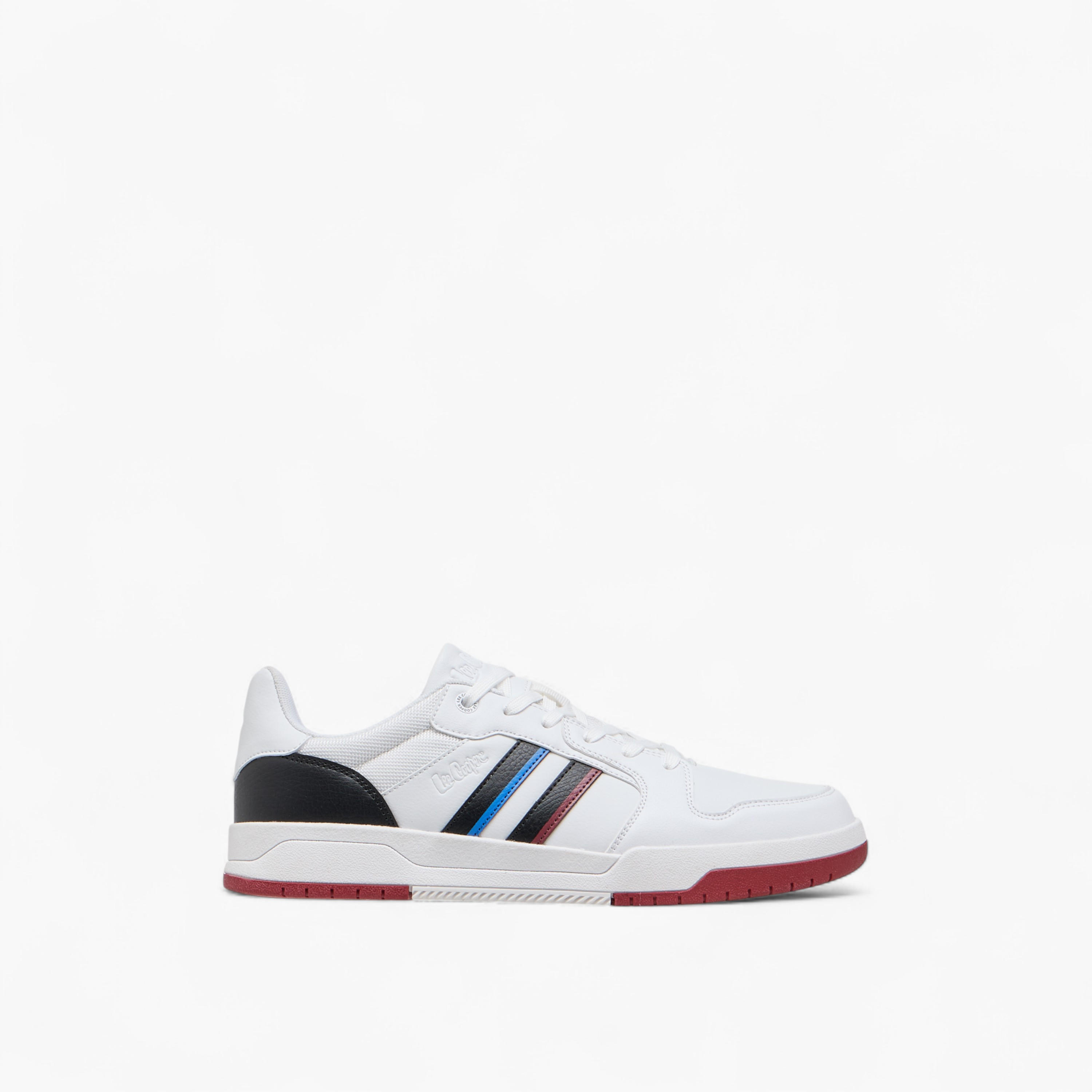 Lee Cooper Men's Panelled Sneakers with Lace-Up Closure-men-shoes-sneakers-image-3