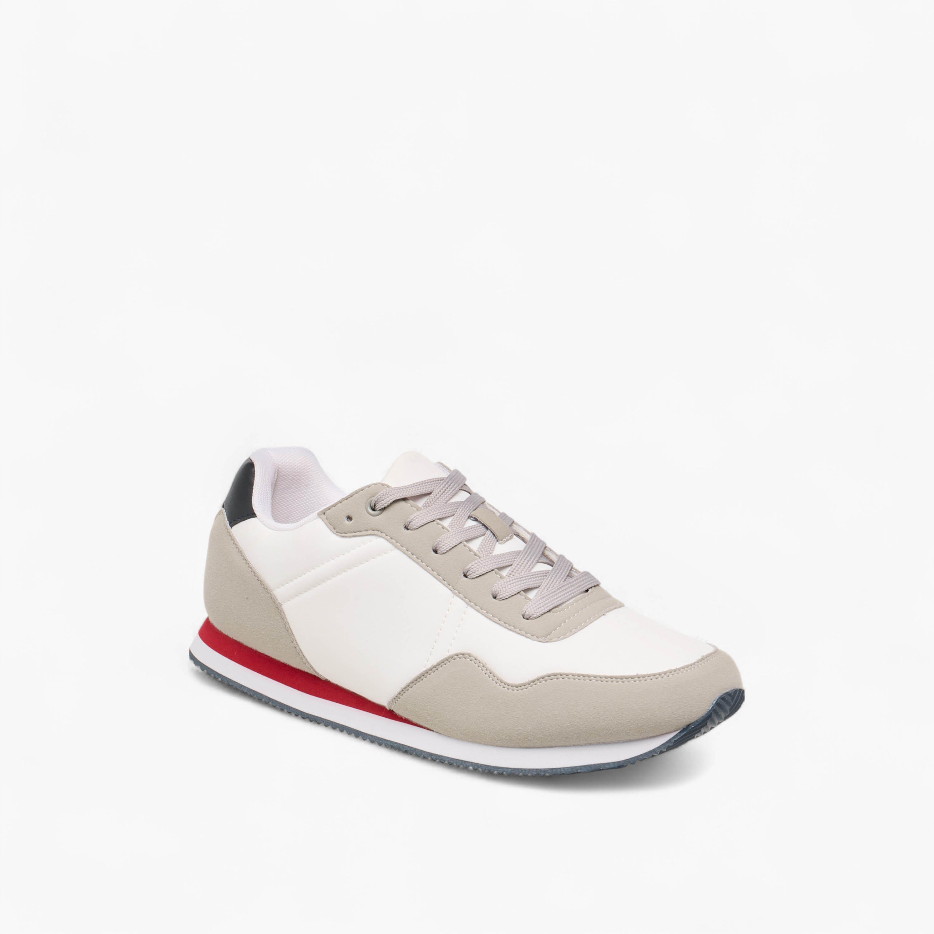 حذاء سنيكرز برباط إغلاق وألواح إل بي إل من شو إكسبريس-men-shoes-sneakers-image-2