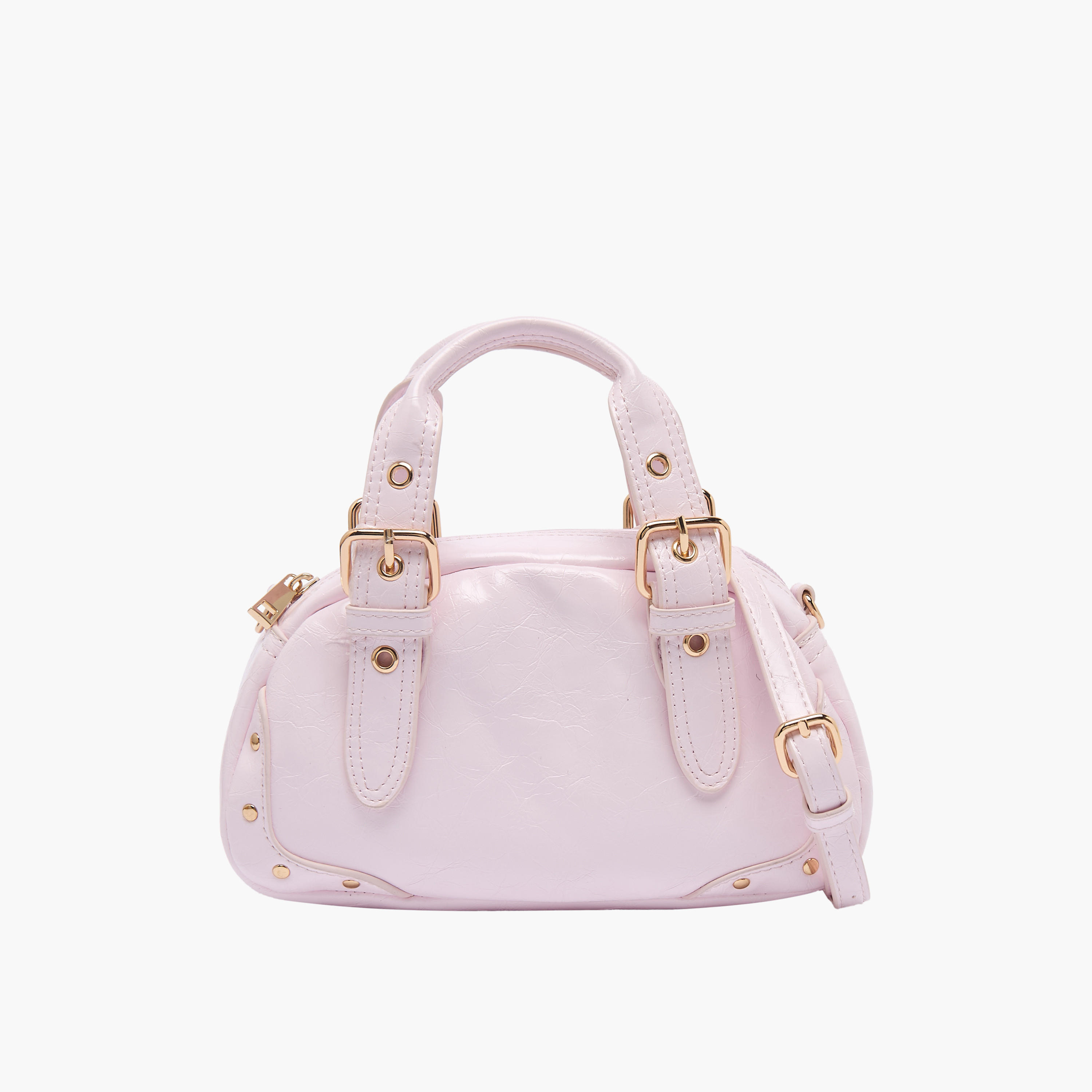 شنطة توت بتفصيلة إبزيم مع حزام قابل للفصل من فلورا بيلا-girls-accessories-bags-image-1