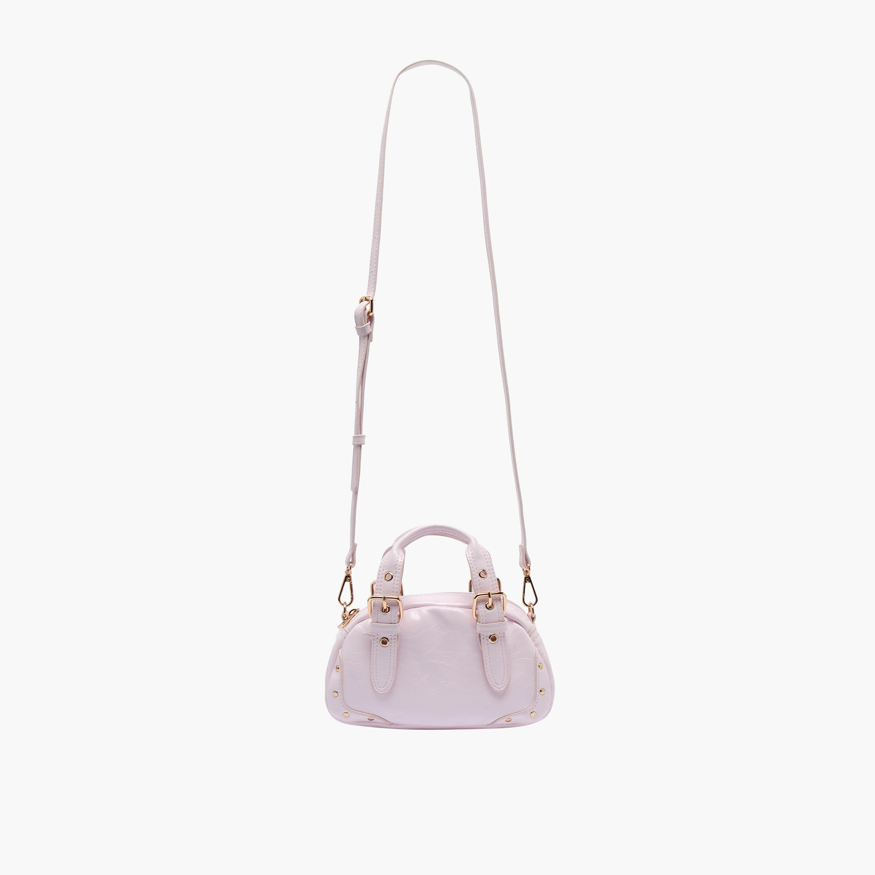 شنطة توت بتفصيلة إبزيم مع حزام قابل للفصل من فلورا بيلا-girls-accessories-bags-image-2