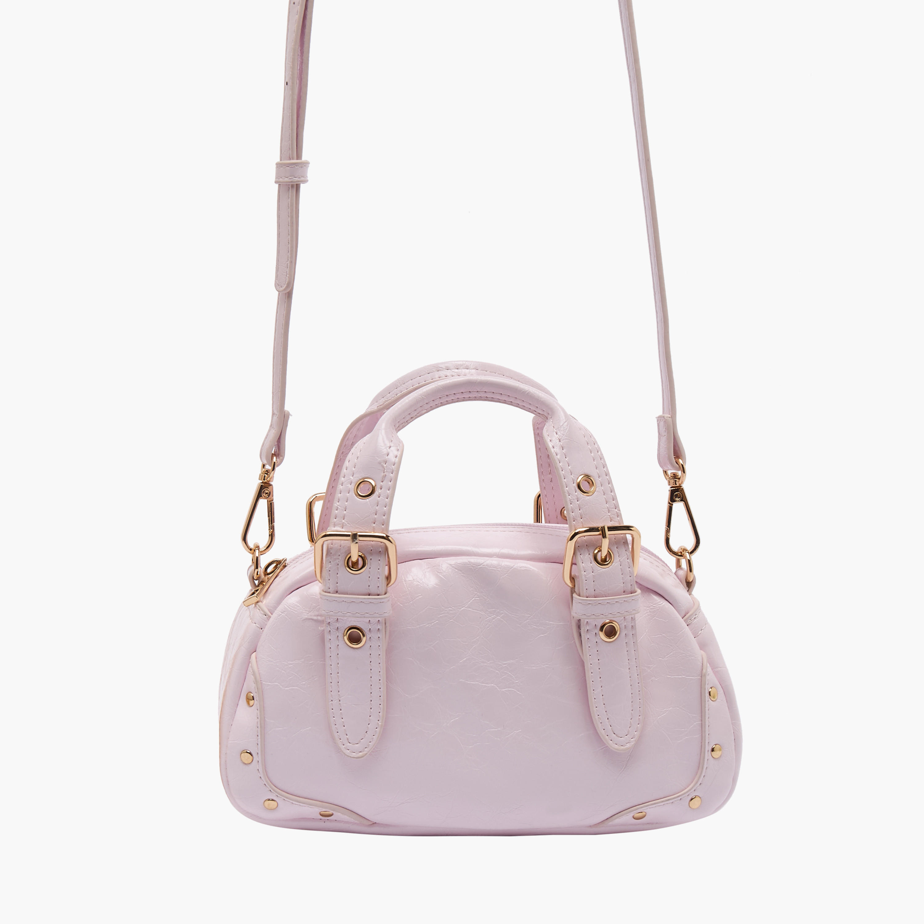 شنطة توت بتفصيلة إبزيم مع حزام قابل للفصل من فلورا بيلا-girls-accessories-bags-image-8