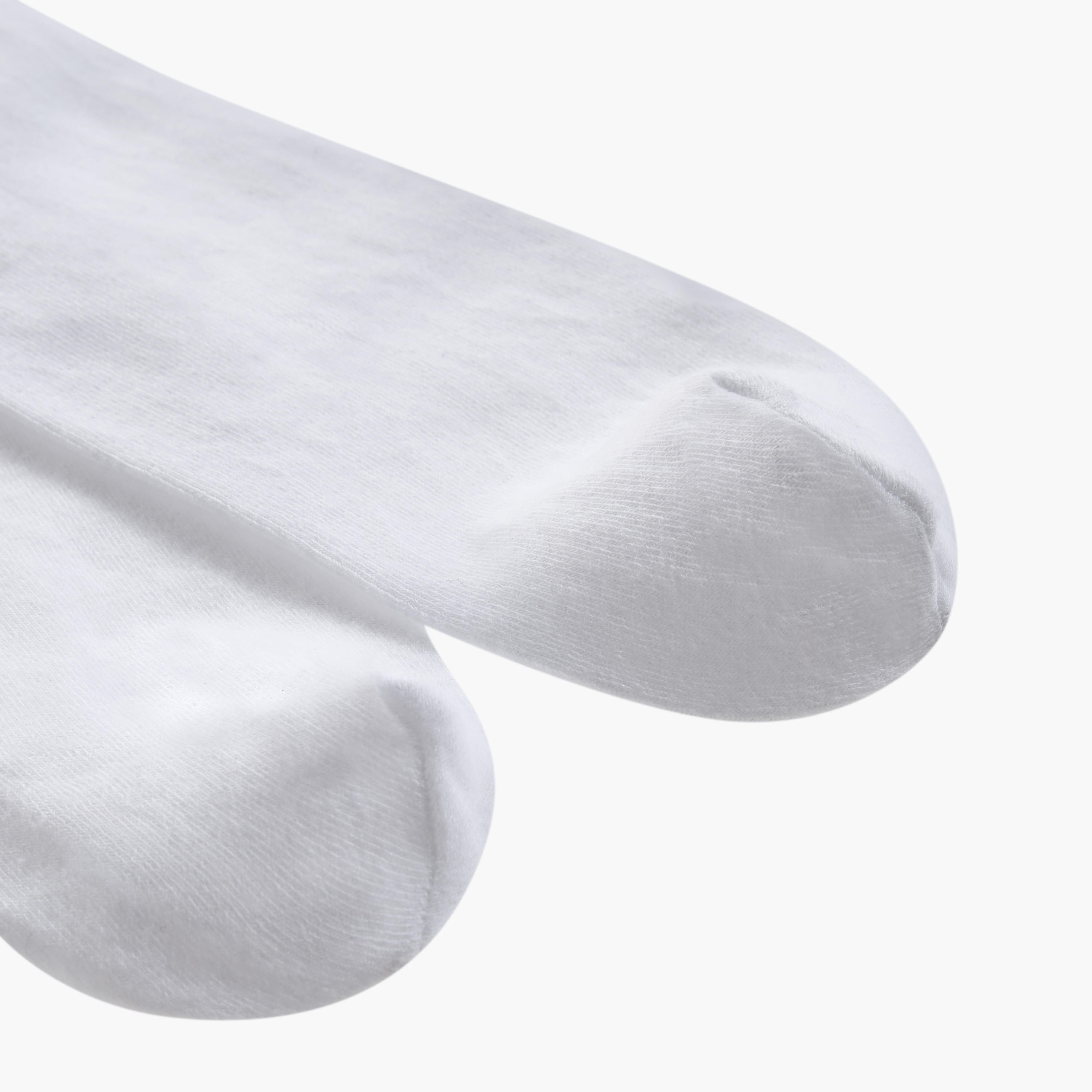 كولون مغلق القدمين سادة من جونيورز - طقم من 3 قطع-girls-accessories-socks-image-7