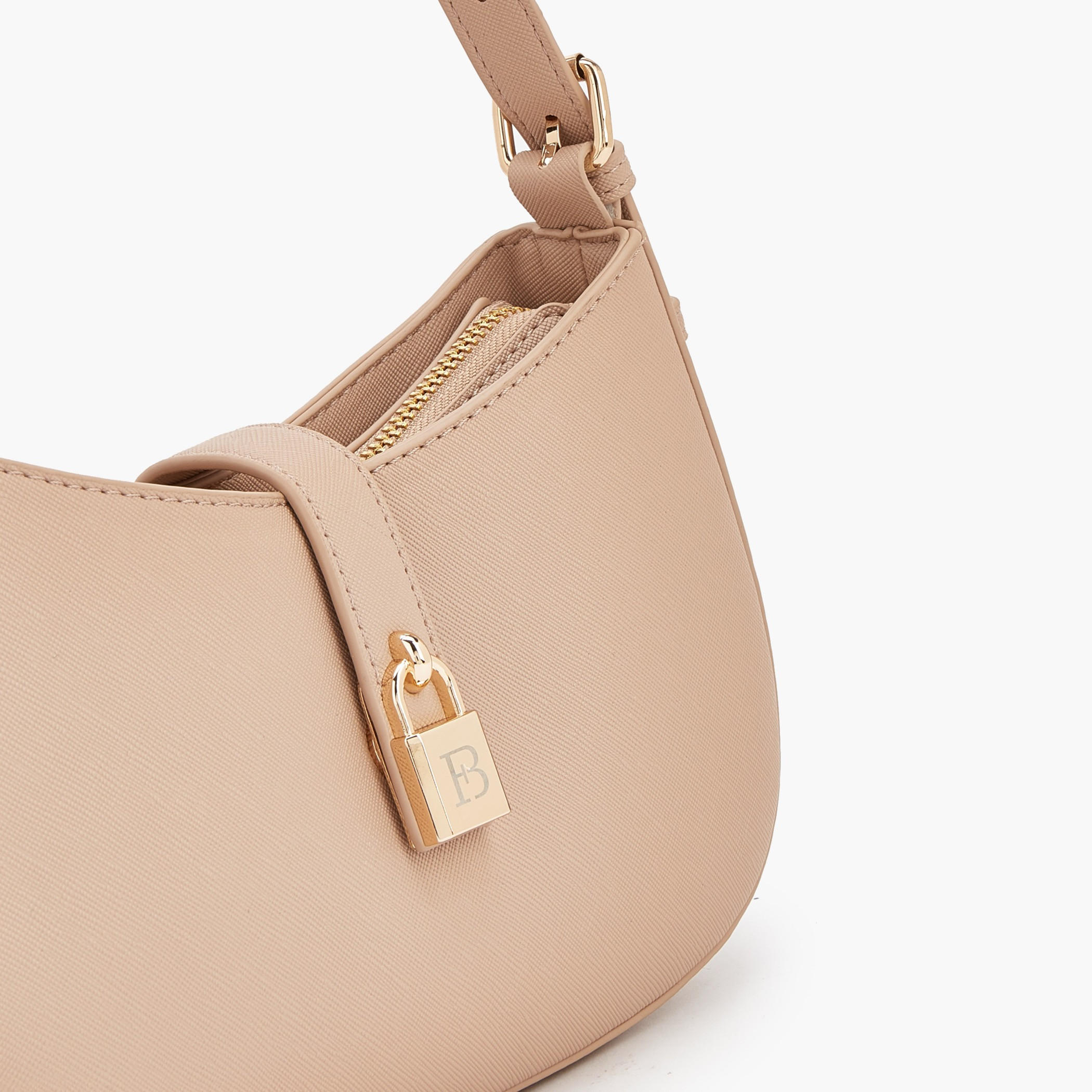 Flora Bella Solid Shoulder Bag with Zip Closure-women-bagsandwallets-handbags-image-3