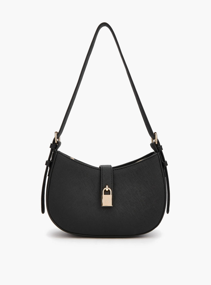 شنطة كتف سادة بسحاب إغلاق من فلورا بيلا-women-bagsandwallets-handbags-image-1