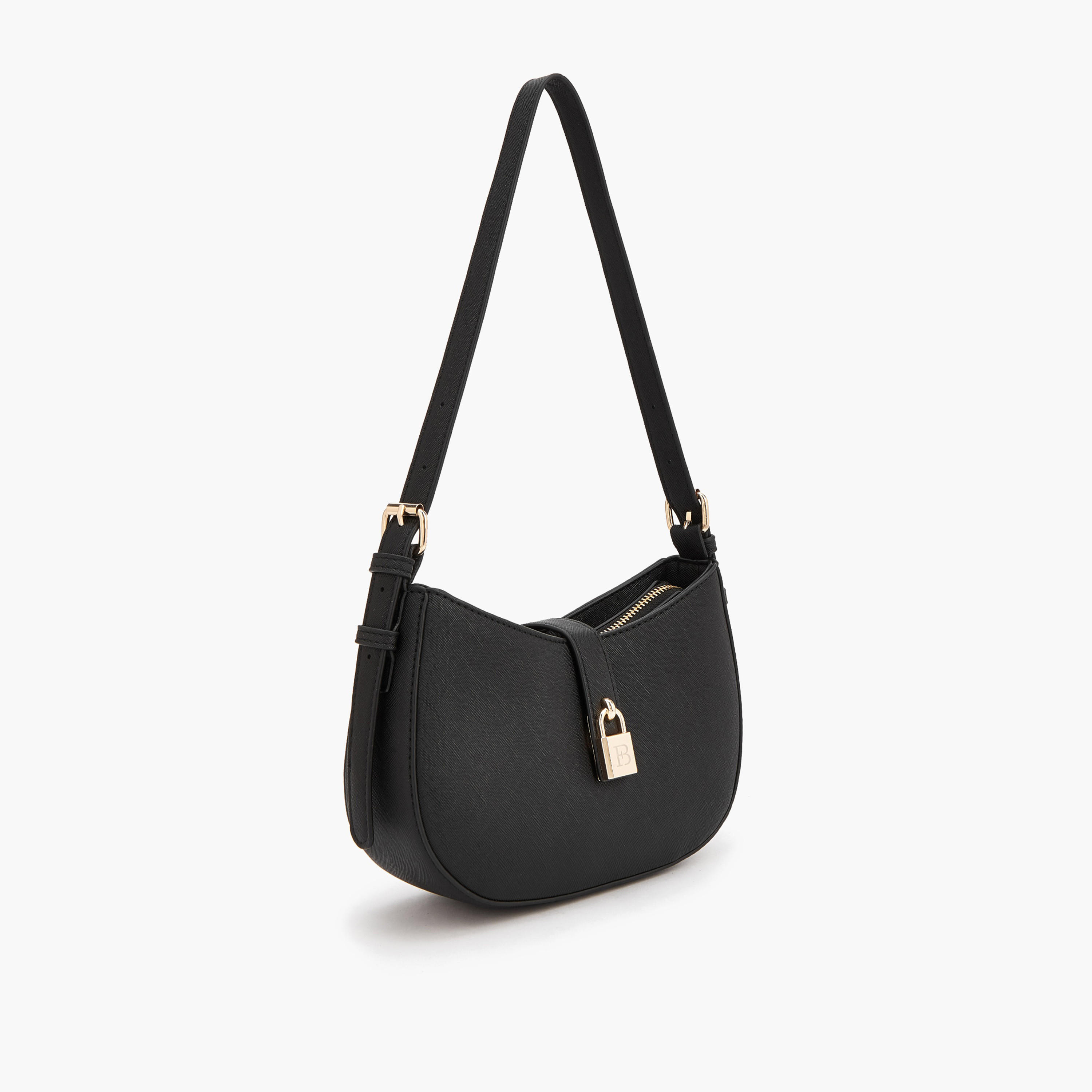 شنطة كتف سادة بسحاب إغلاق من فلورا بيلا-women-bagsandwallets-handbags-image-2