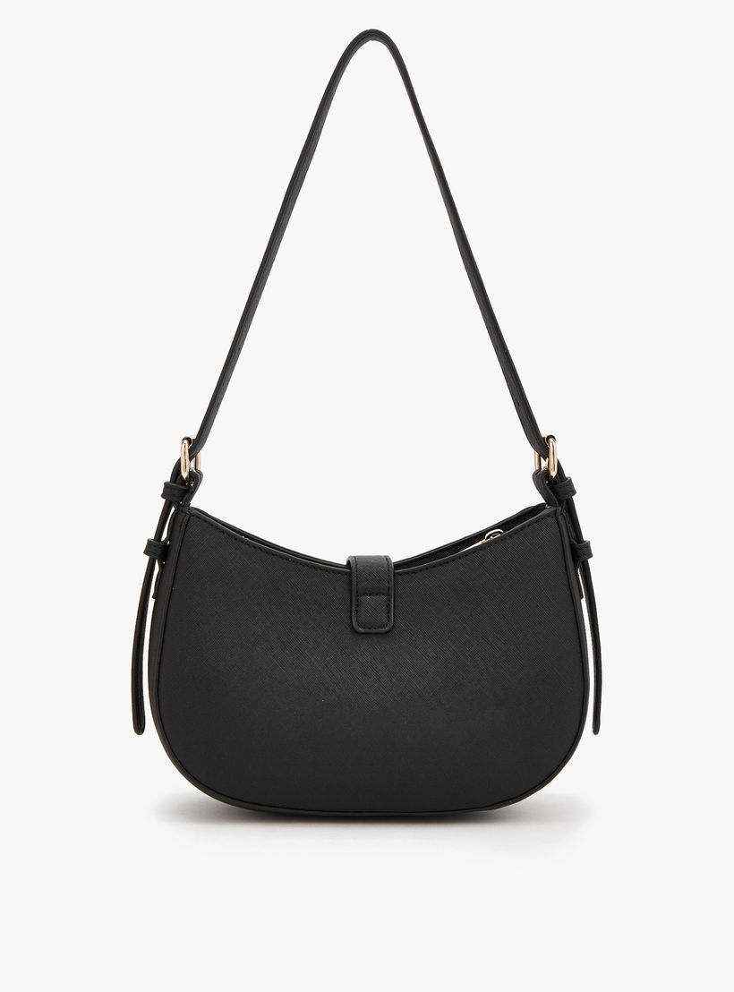 شنطة كتف سادة بسحاب إغلاق من فلورا بيلا-women-bagsandwallets-handbags-image-4