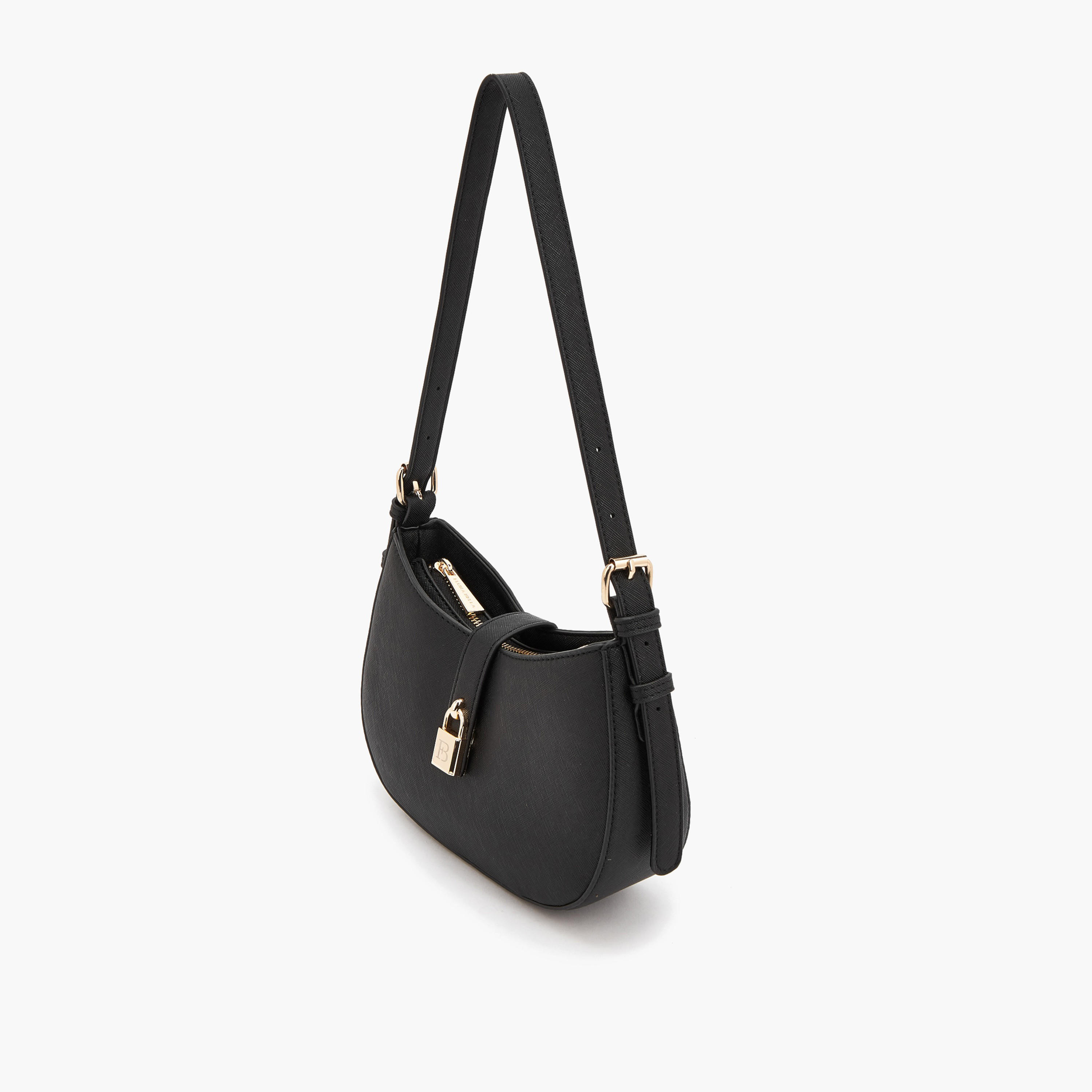 شنطة كتف سادة بسحاب إغلاق من فلورا بيلا-women-bagsandwallets-handbags-image-5