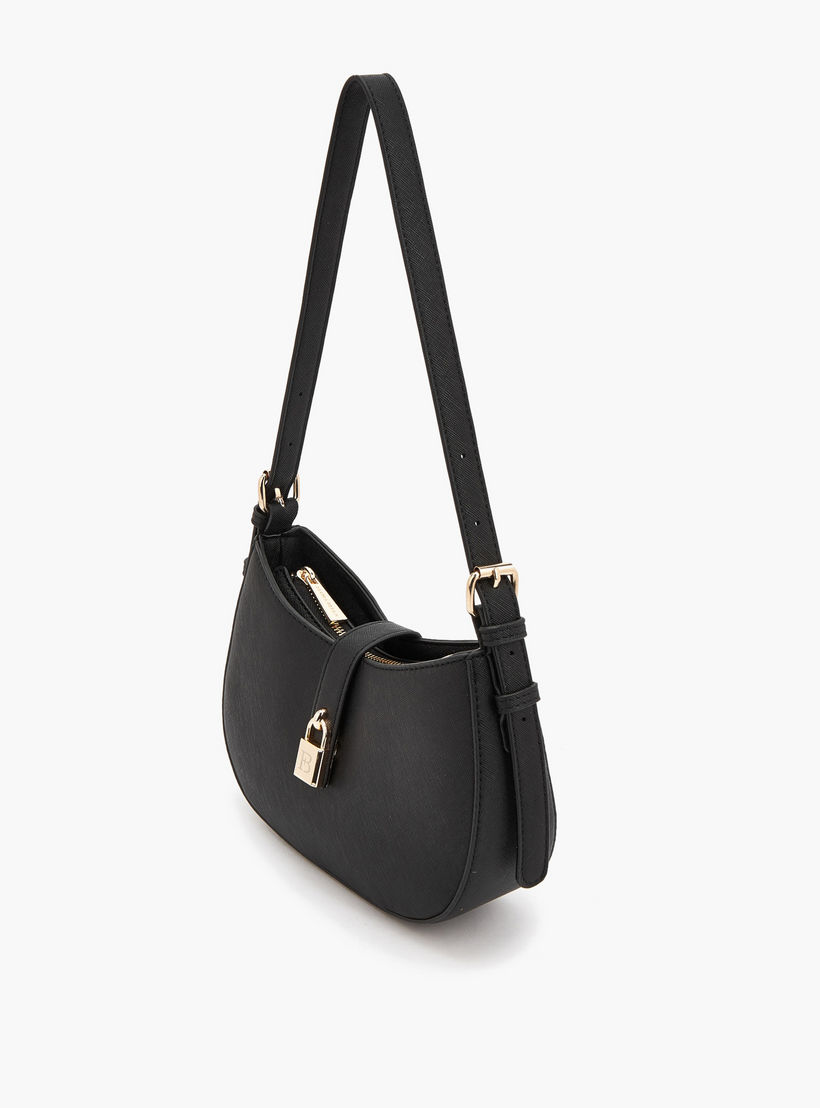 شنطة كتف سادة بسحاب إغلاق من فلورا بيلا-women-bagsandwallets-handbags-image-5