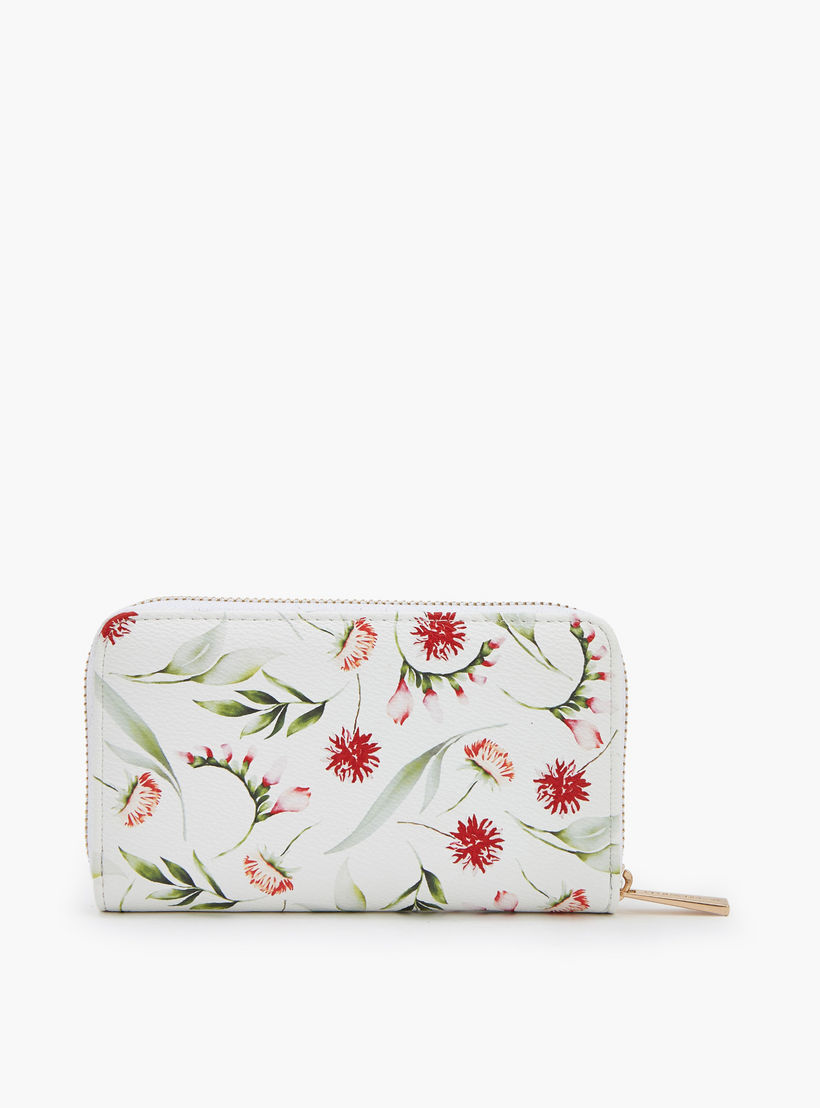 Flora Bella Printed Wallet with Zip Closure-women-bagsandwallets-wallets-image-3