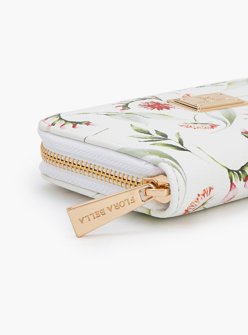 Flora Bella Printed Wallet with Zip Closure-women-bagsandwallets-wallets-image-4