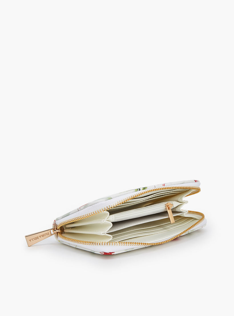 Flora Bella Printed Wallet with Zip Closure-women-bagsandwallets-wallets-image-6