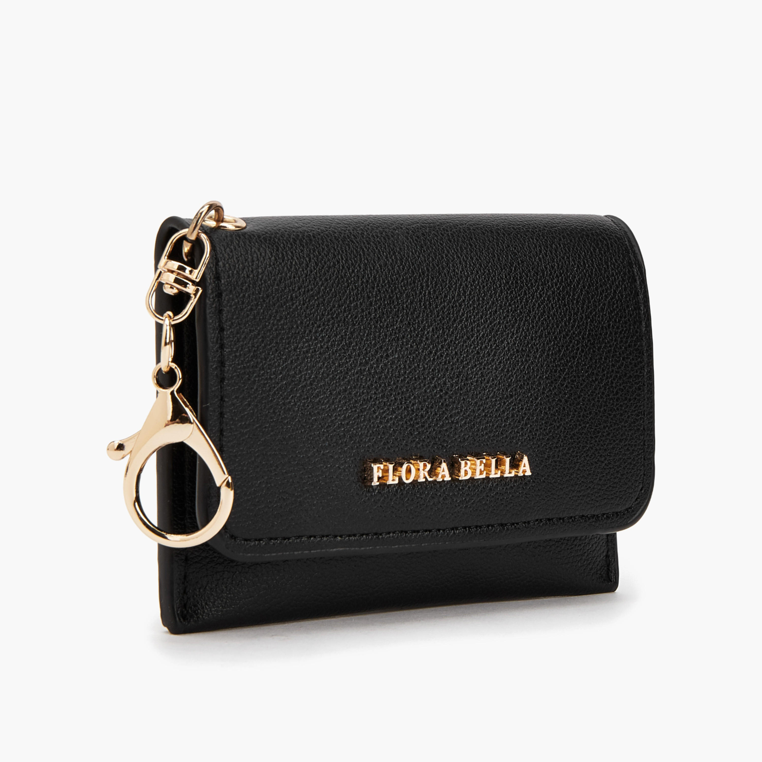 Flora Bella Textured Bio-fold Wallet with Keyring-women-bagsandwallets-wallets-image-3