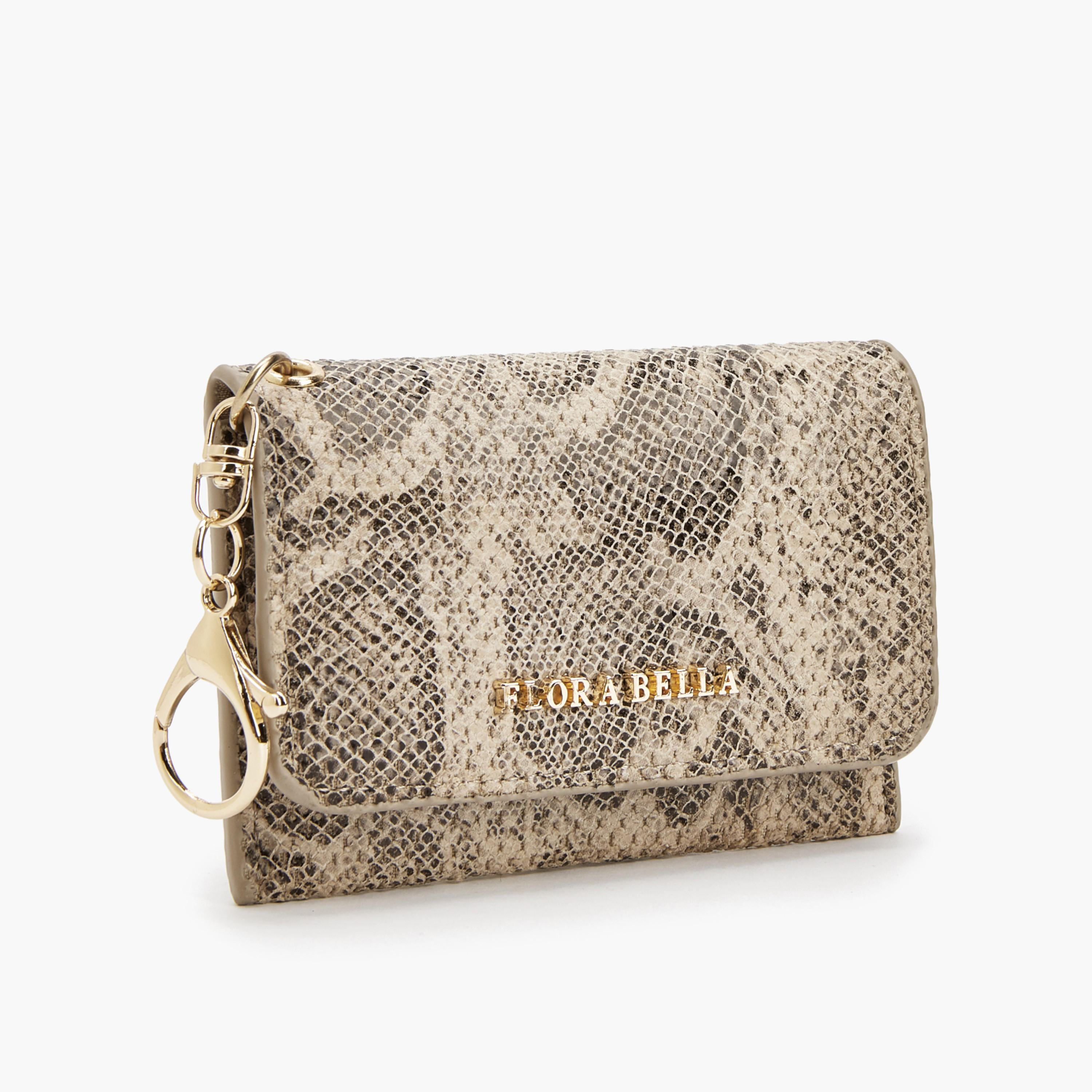 Flora Bella Textured Bio-fold Wallet with Keyring-women-bagsandwallets-wallets-image-3