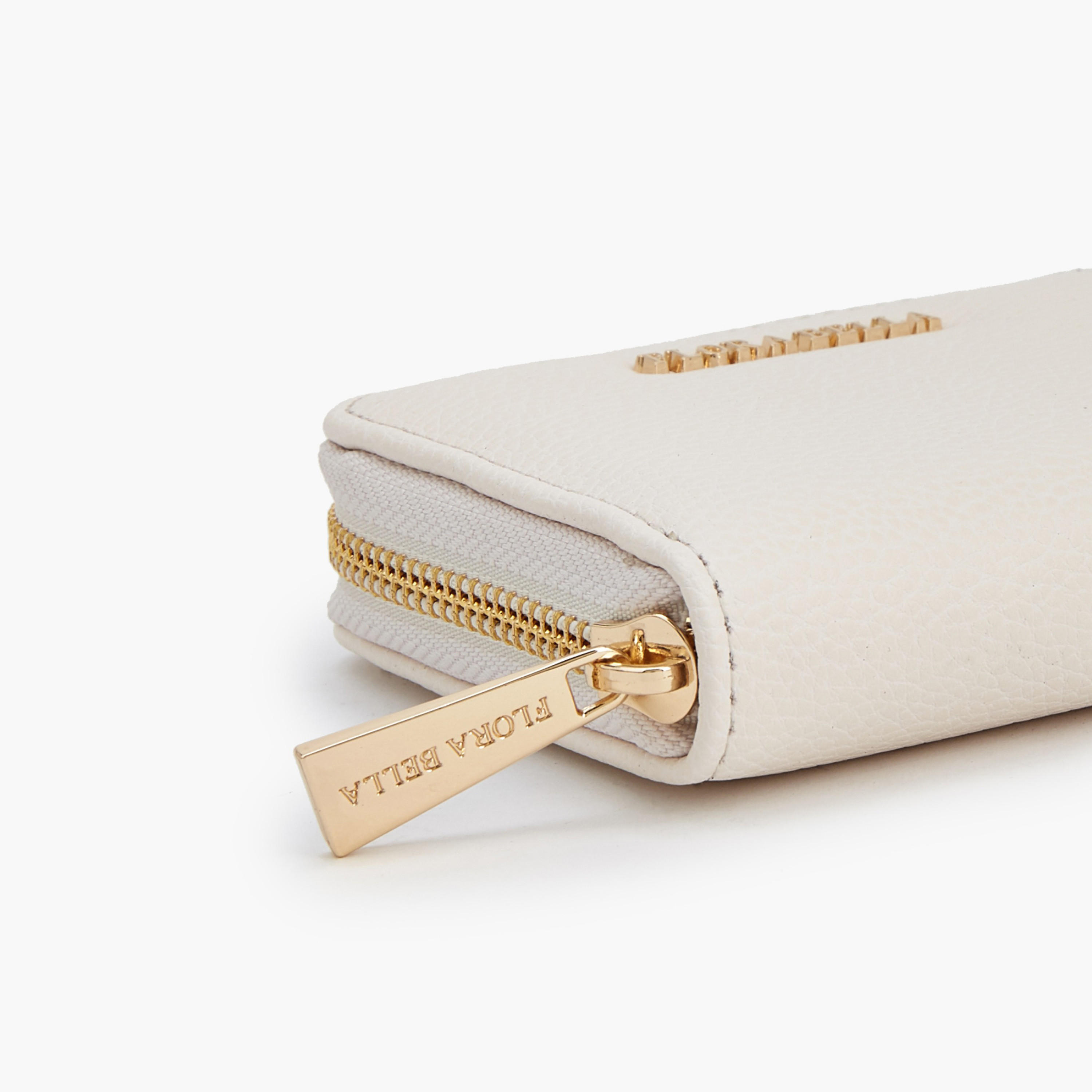محفظة بارزة الملمس بسحاب إغلاق من فلورا بيلا-women-bagsandwallets-wallets-image-4