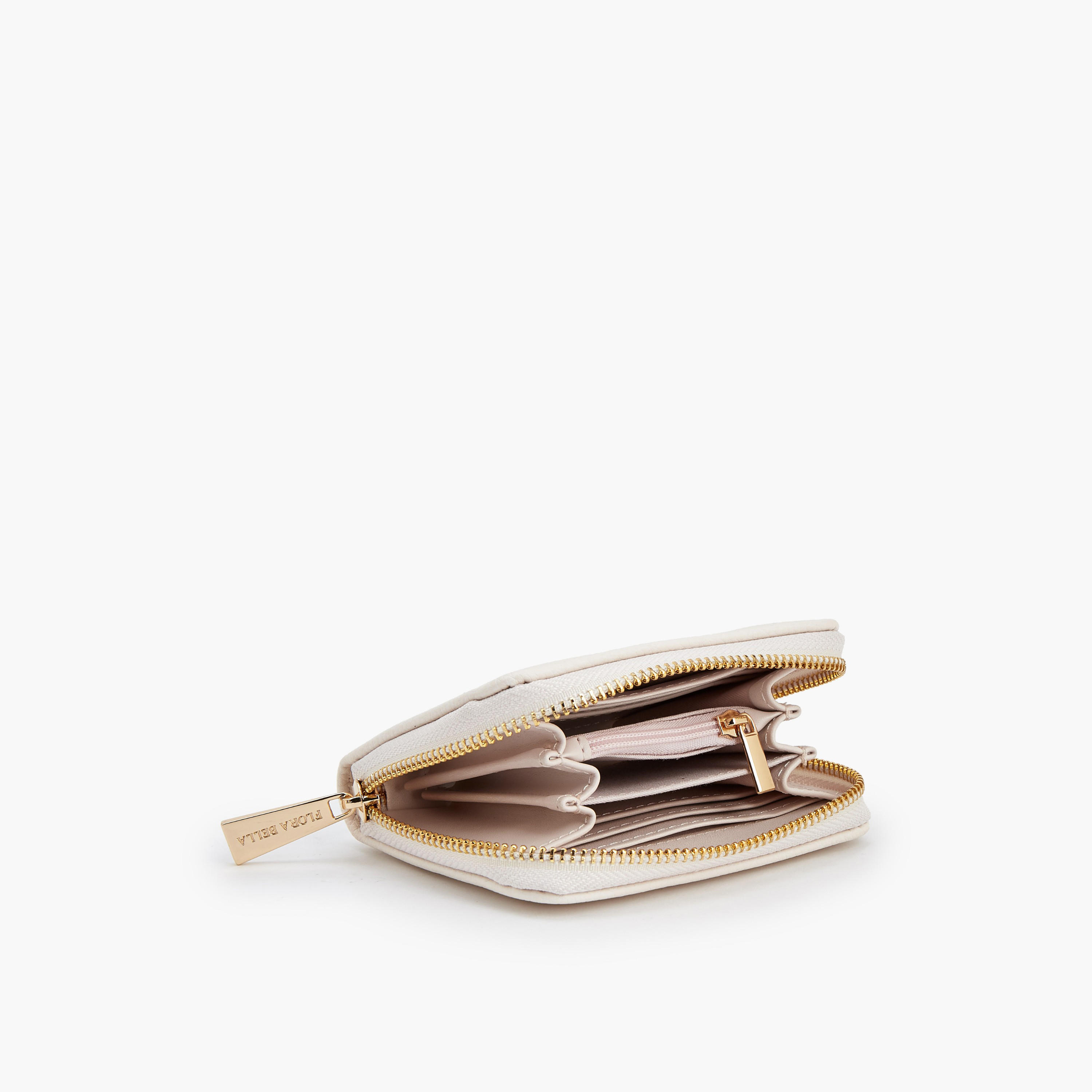 محفظة بارزة الملمس بسحاب إغلاق من فلورا بيلا-women-bagsandwallets-wallets-image-6