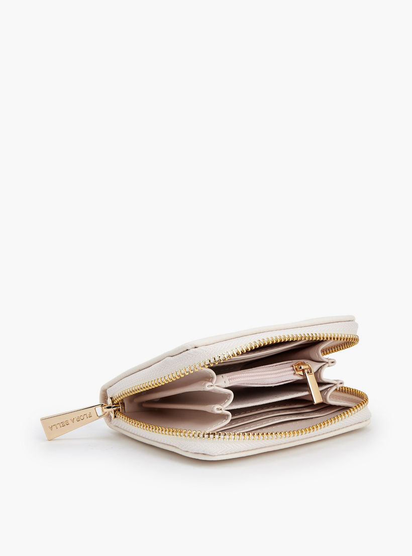 محفظة بارزة الملمس بسحاب إغلاق من فلورا بيلا-women-bagsandwallets-wallets-image-6