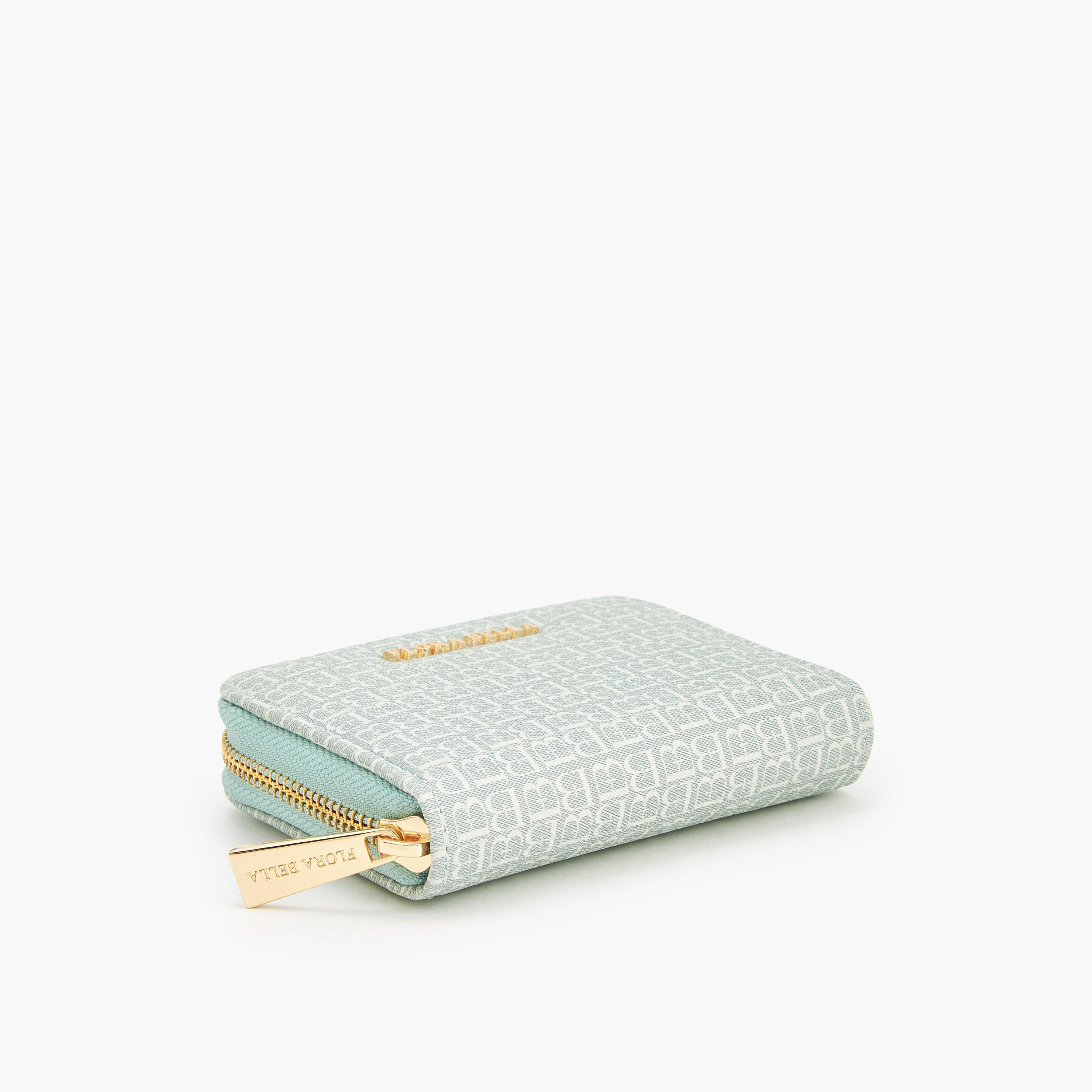 Flora Bella Monogram Print Zip Around Wallet-women-bagsandwallets-wallets-image-5