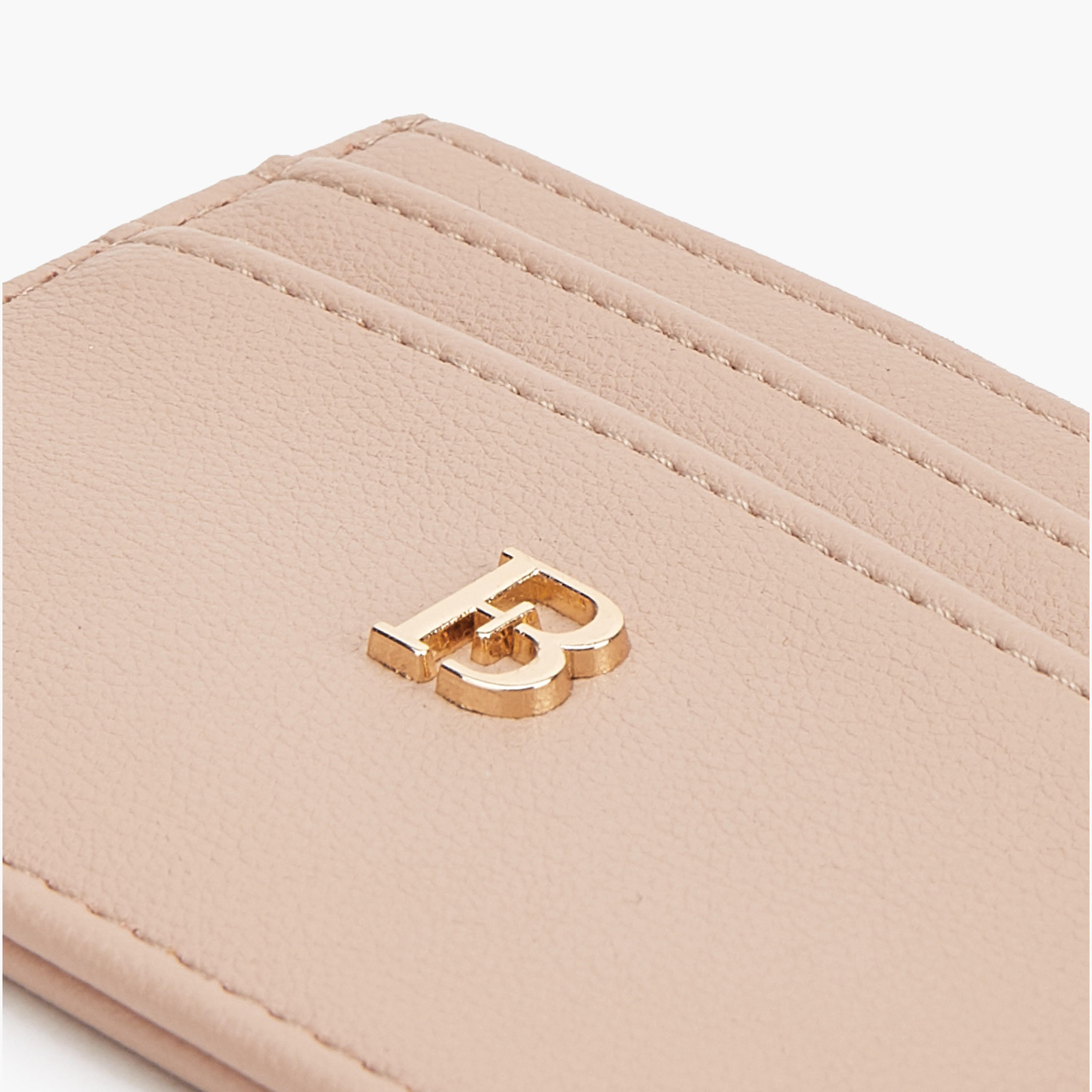 Flora Bella Logo Metallic Accent Card Holder-women-bagsandwallets-wallets-image-5
