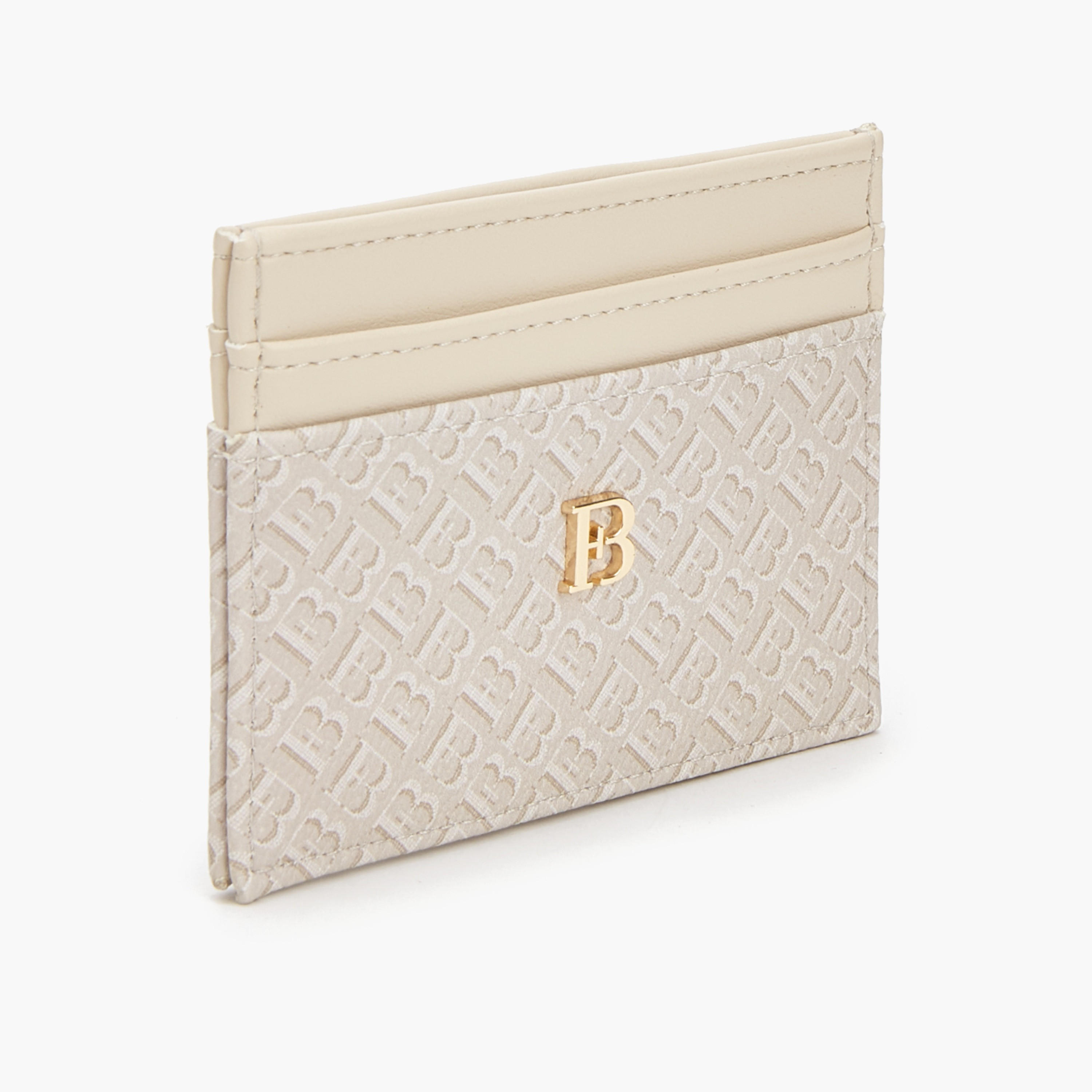 Flora Bella Monogram Print Card Holder-women-bagsandwallets-wallets-image-3
