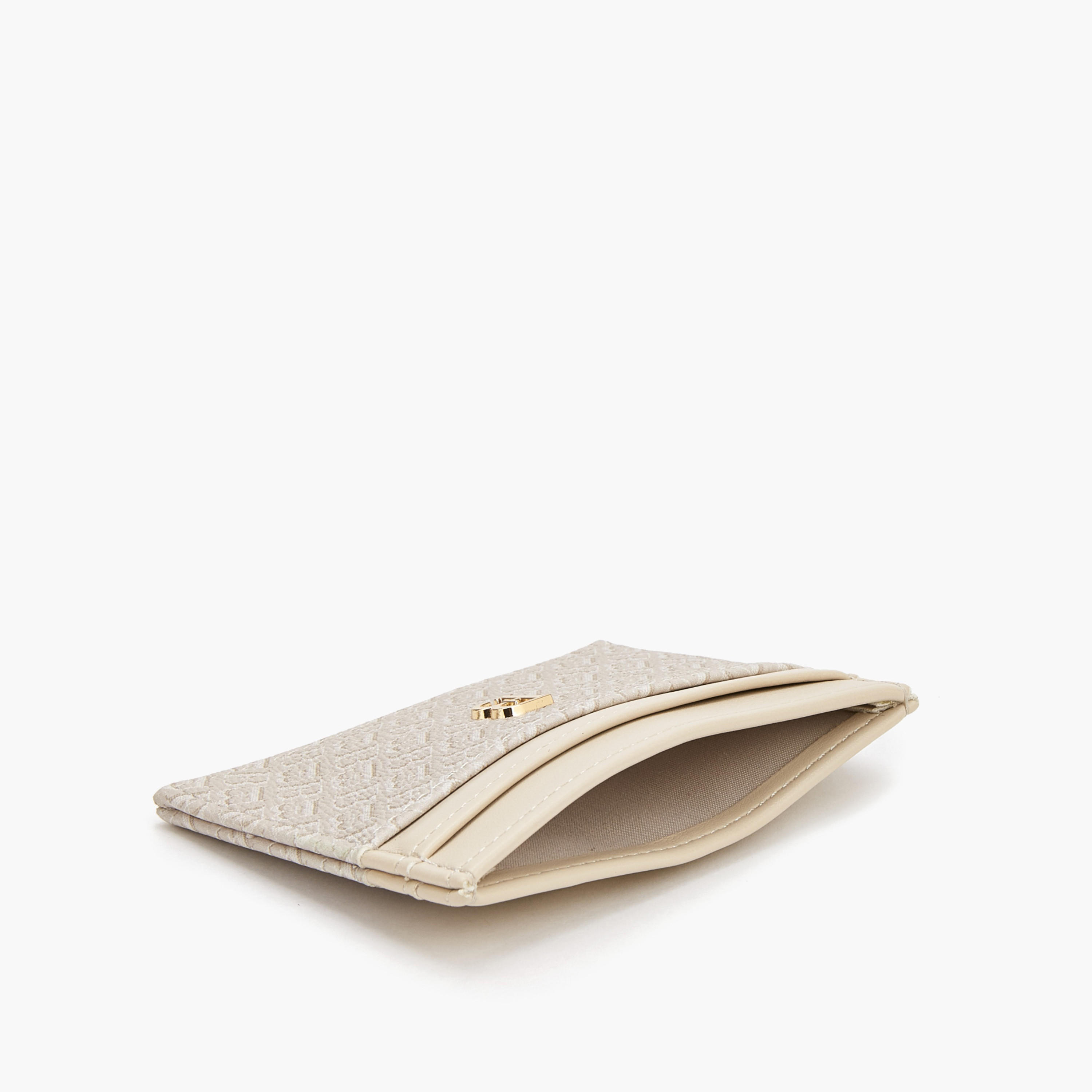 Flora Bella Monogram Print Card Holder-women-bagsandwallets-wallets-image-6