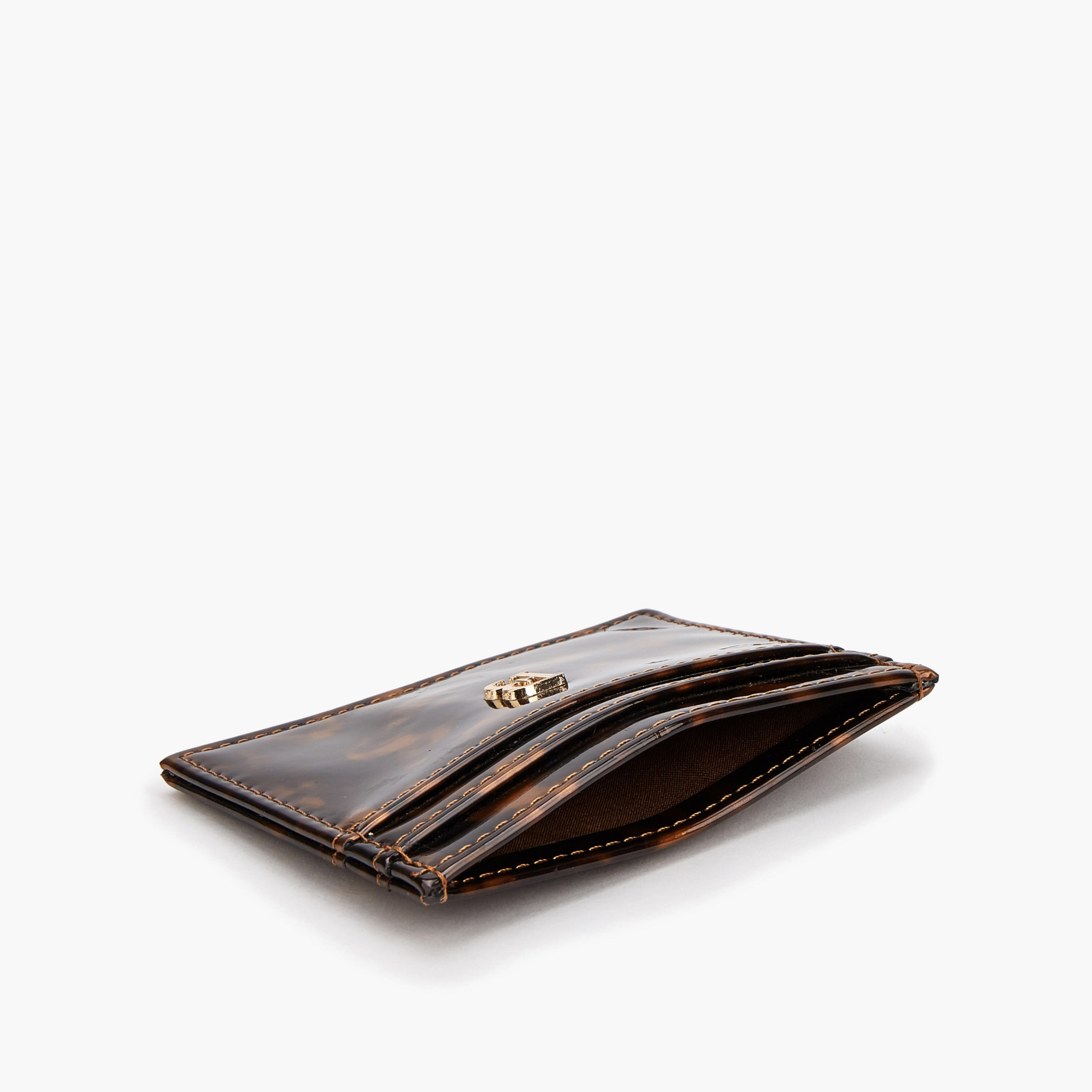 حامل بطاقات بزينة شعار معدنية من فلورا بيلا-women-bagsandwallets-wallets-image-6