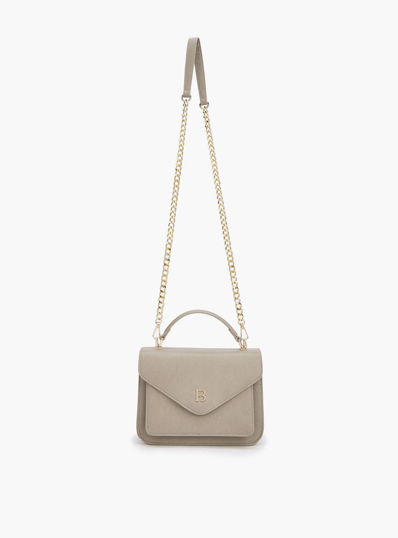 شنطة كروس بودي بحزام سلسلة قابل للفصل وزينة الشعار من فلورا بيلا-women-bagsandwallets-handbags-image-6