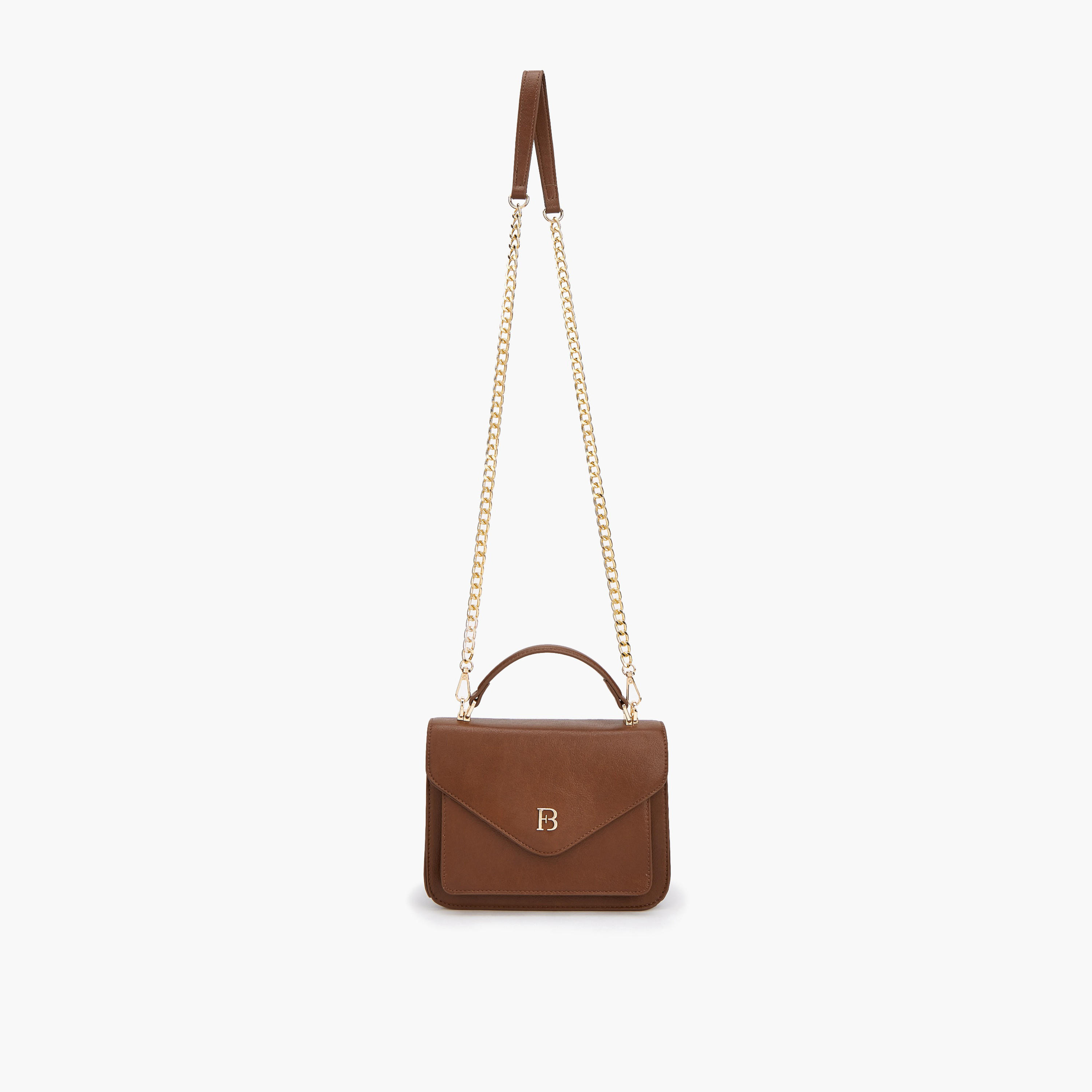 شنطة كروس بودي بحزام سلسلة قابل للفصل وزينة الشعار من فلورا بيلا-women-bagsandwallets-handbags-image-6
