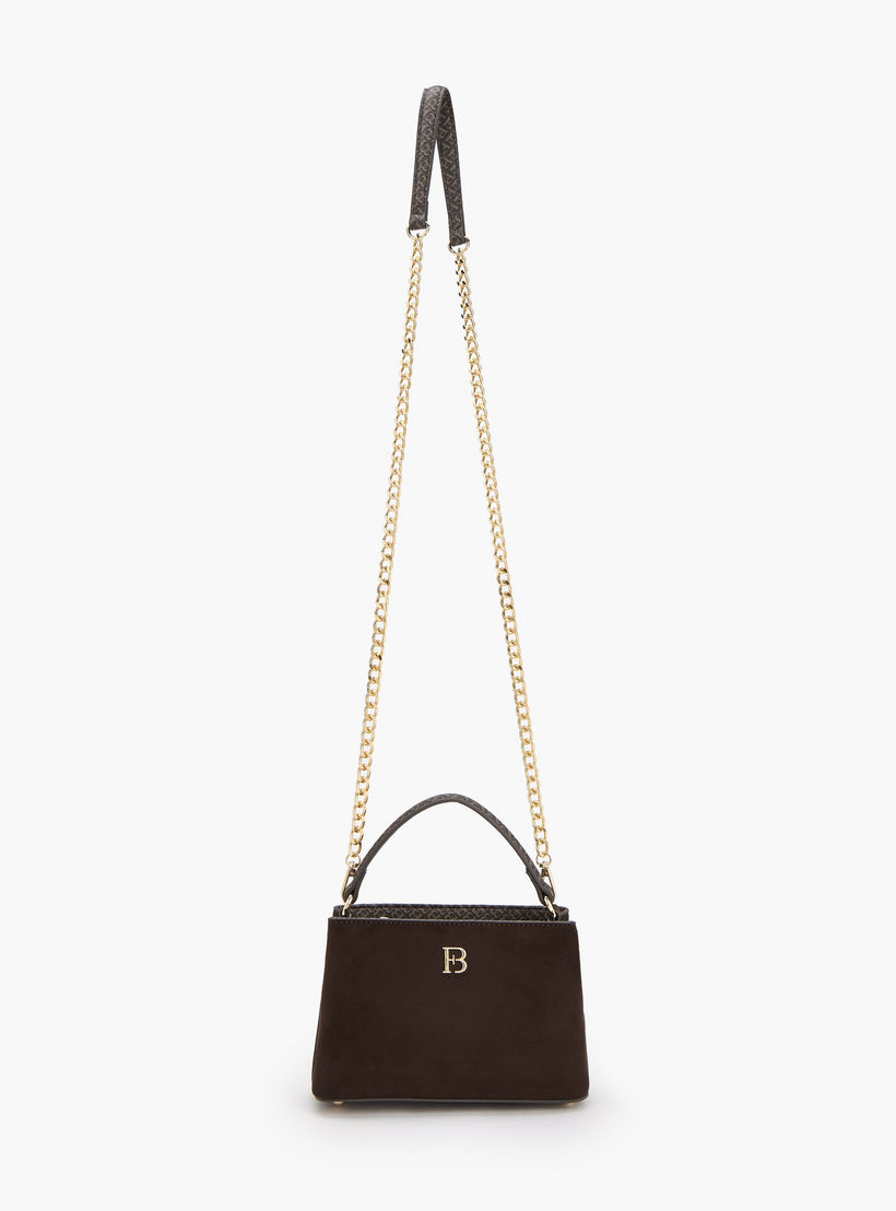 Flora Bella Suede Crossbody Bag with Chain Strap-women-bagsandwallets-handbags-image-2