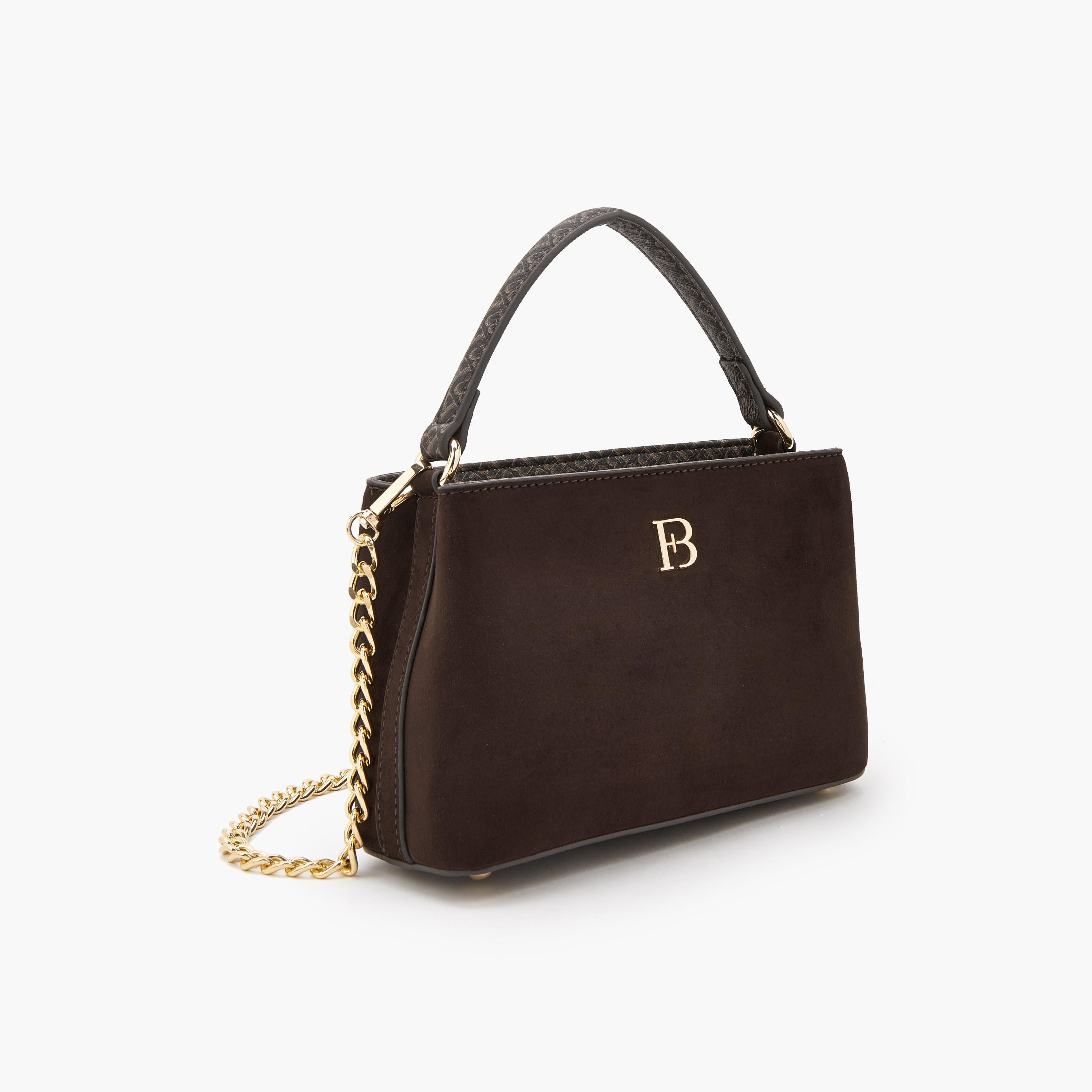 Flora Bella Suede Crossbody Bag with Chain Strap-women-bagsandwallets-handbags-image-3