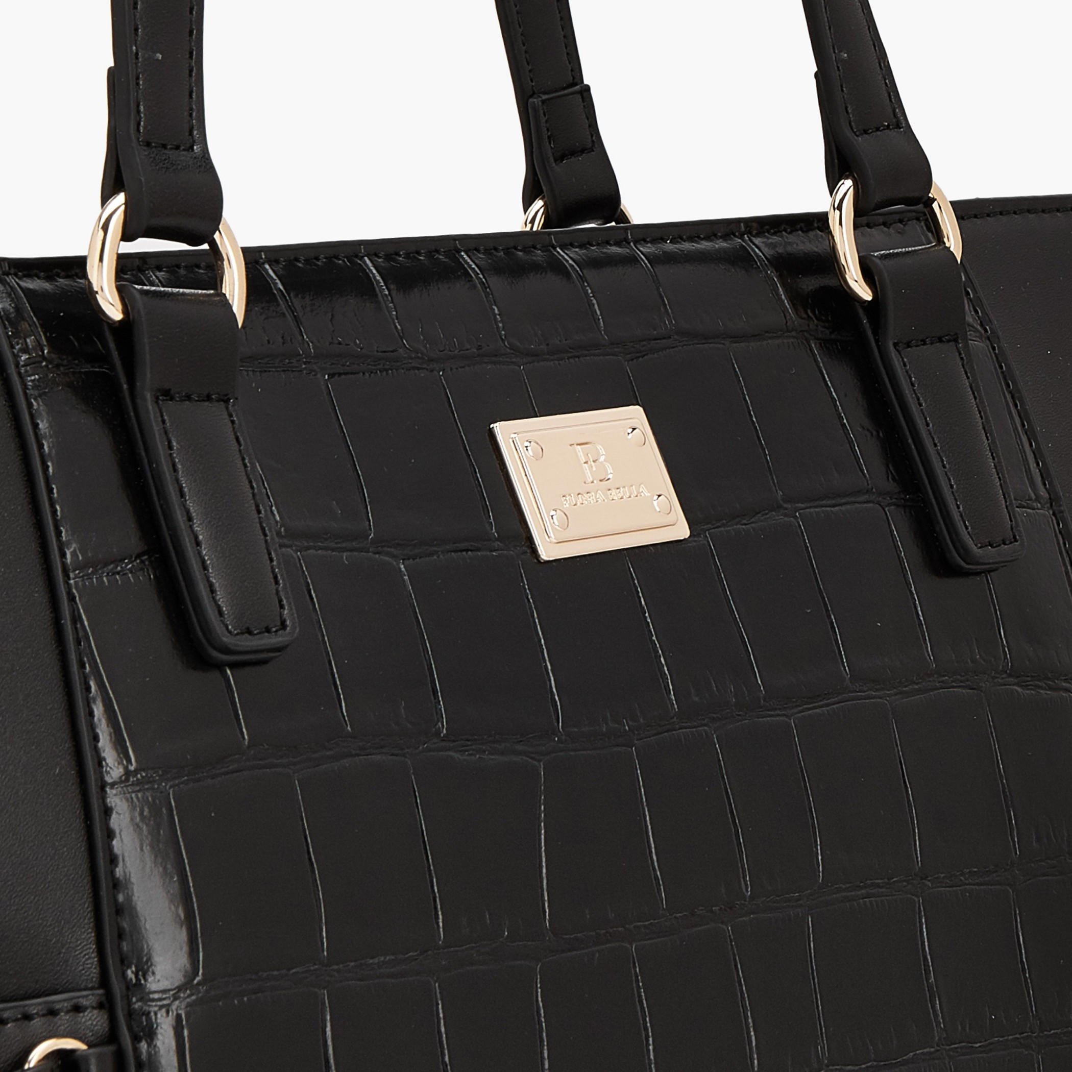 Flora Bella by Shoexpress Textured Tote Bag with Zipper Closure-women-bagsandwallets-handbags-image-4