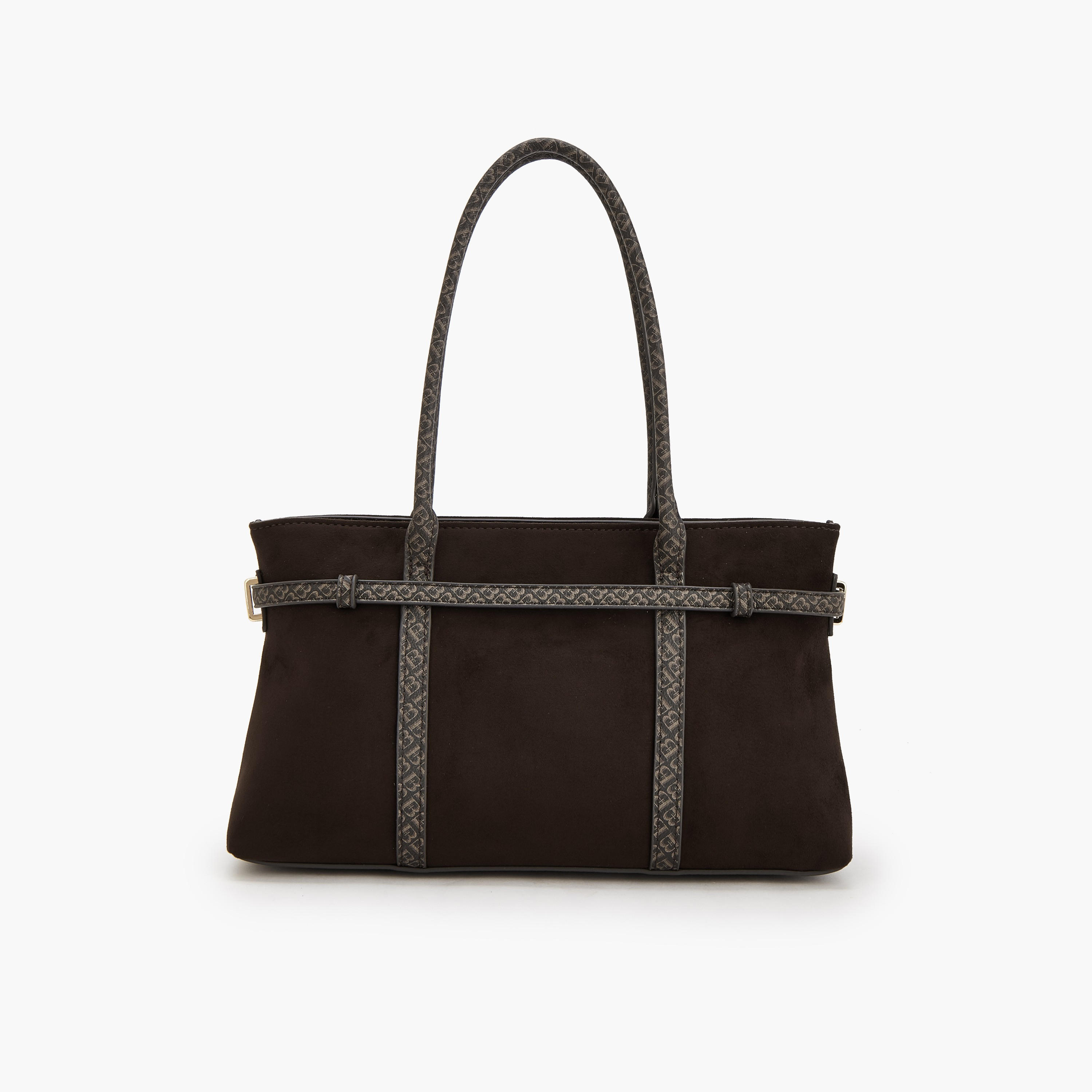 Flora Bella by Shoexpress Monogram Tote Bag with Zip Closure-women-bagsandwallets-handbags-image-2