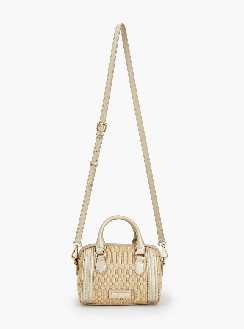 Peppermint Textured Crossbody Bag with Double Handle-women-bagsandwallets-handbags-image-2
