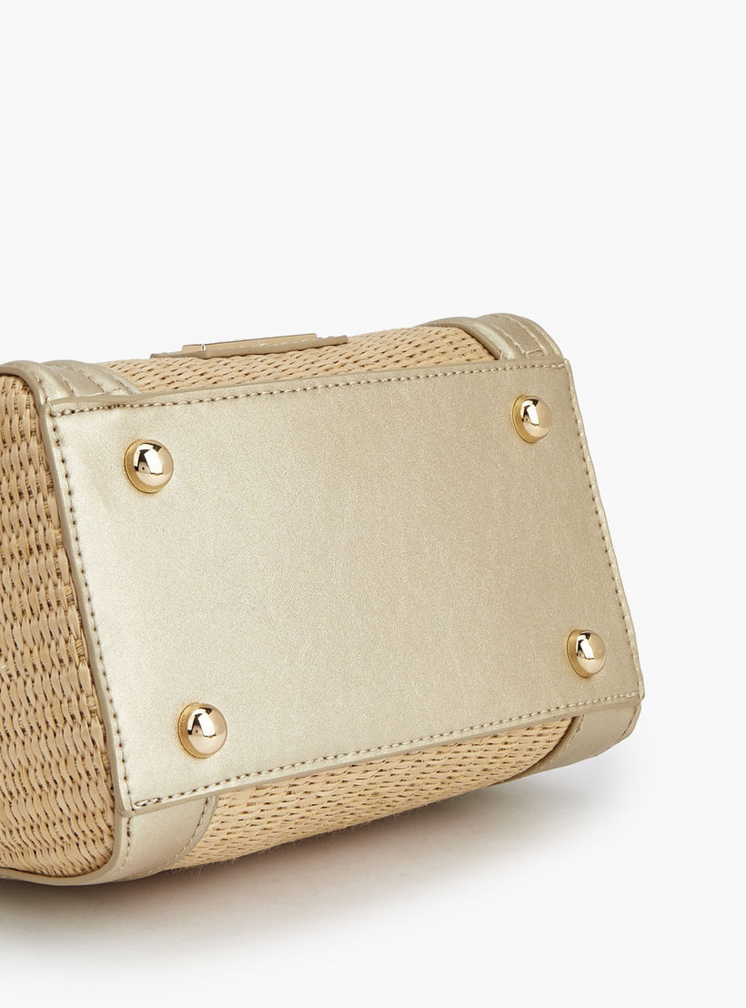 Peppermint Textured Crossbody Bag with Double Handle-women-bagsandwallets-handbags-image-6