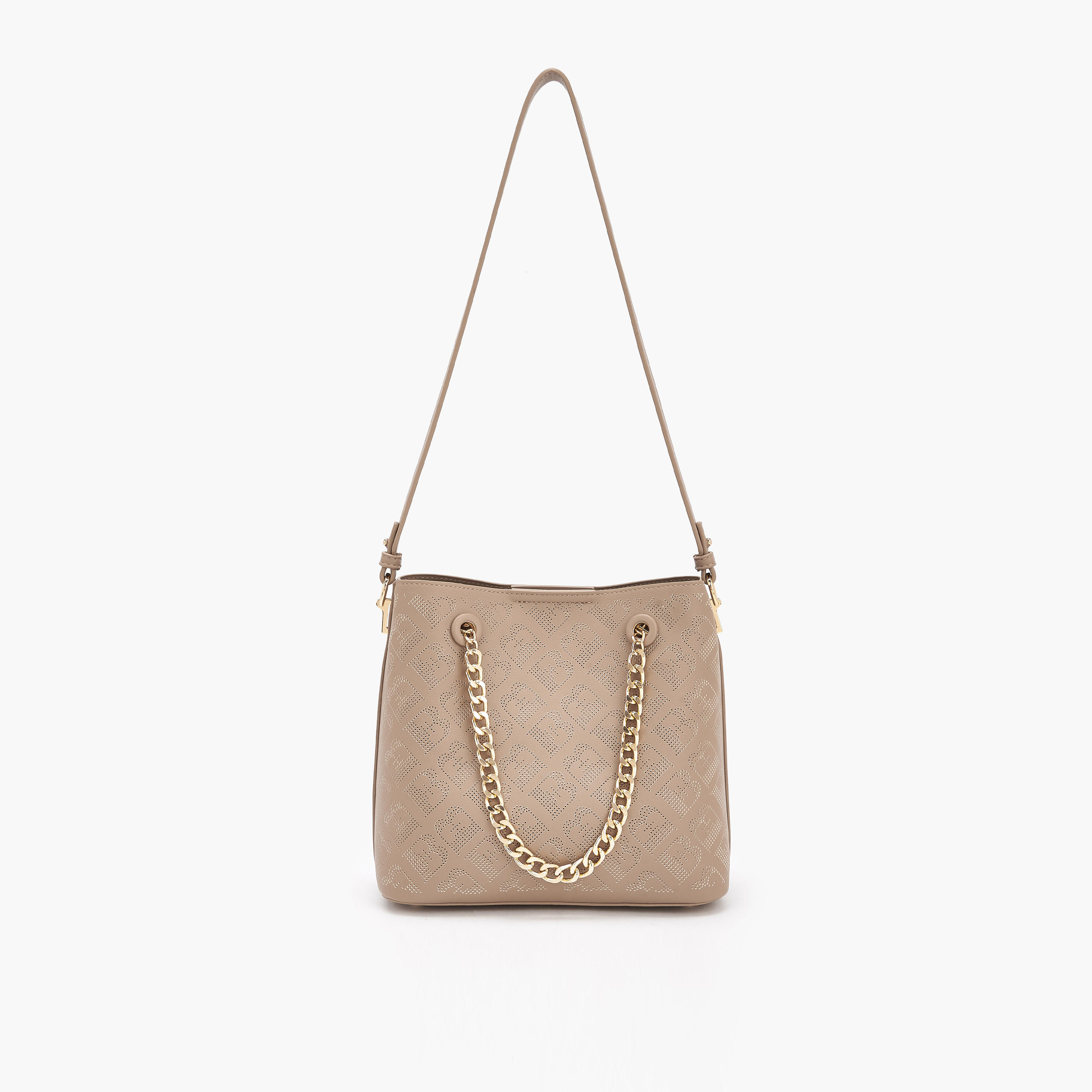 شنطة كتف مفرّغة بالليزر مع حزام سلسلة من فلورا بيلا-women-bagsandwallets-handbags-image-1