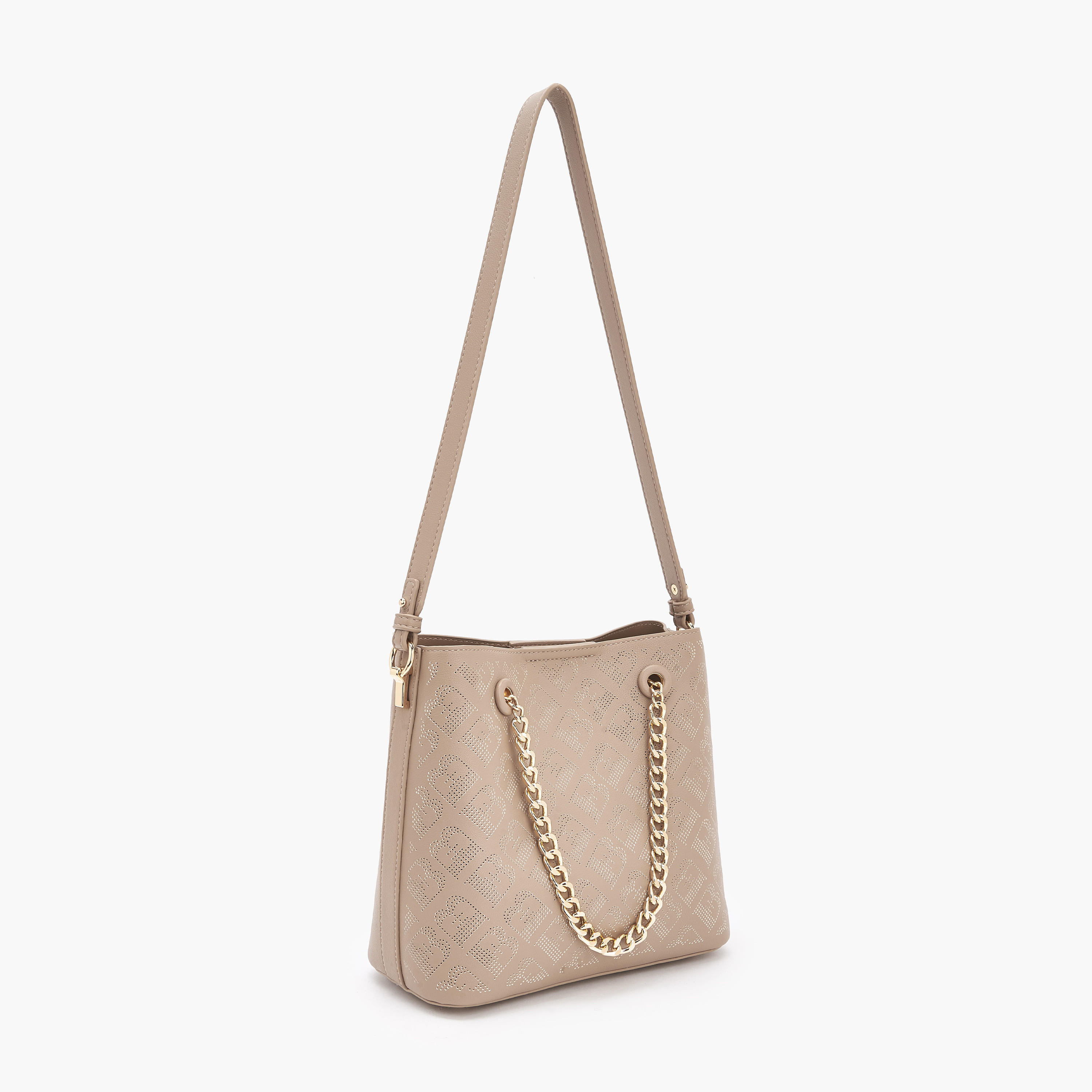 شنطة كتف مفرّغة بالليزر مع حزام سلسلة من فلورا بيلا-women-bagsandwallets-handbags-image-3