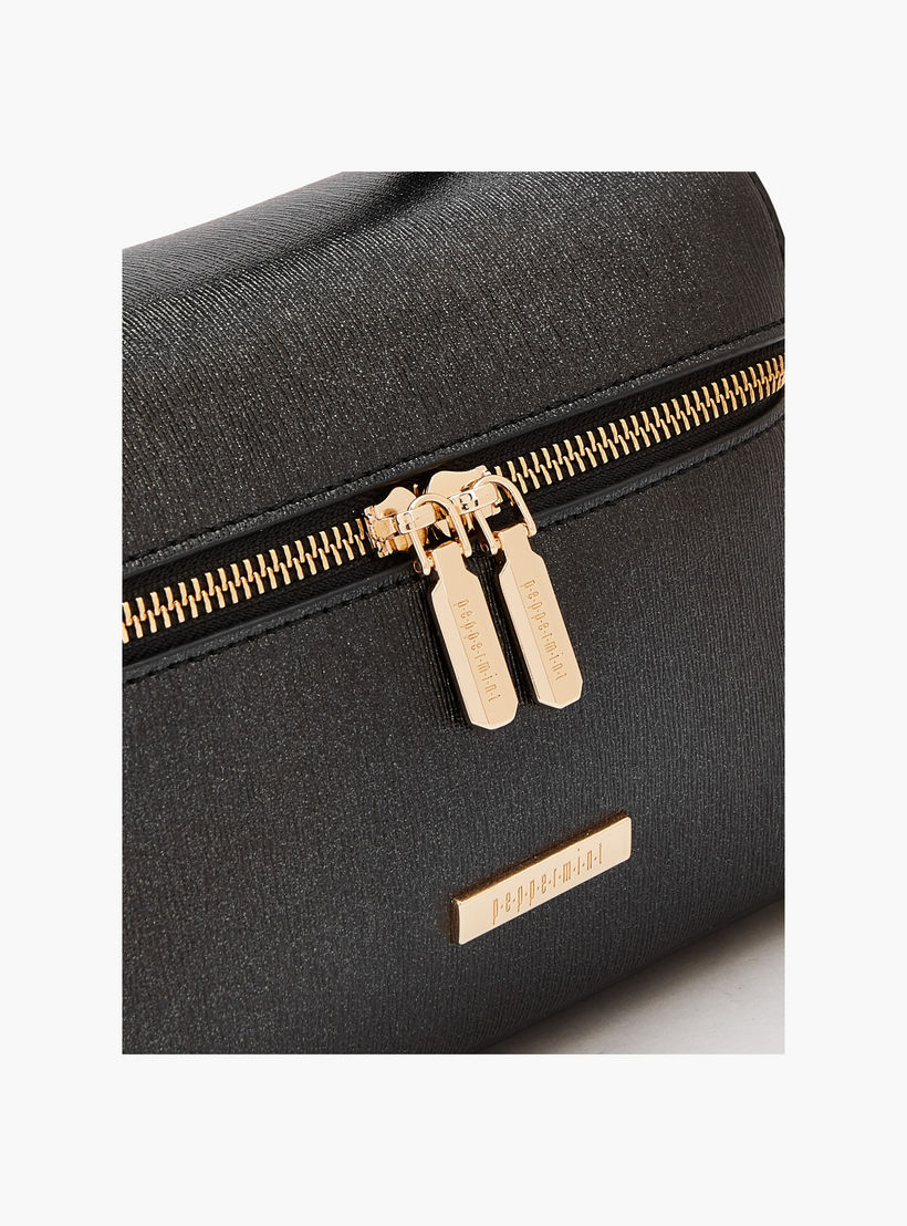 Peppermint Textured Crossbody Bag with Detachable Strap-women-bagsandwallets-handbags-image-3