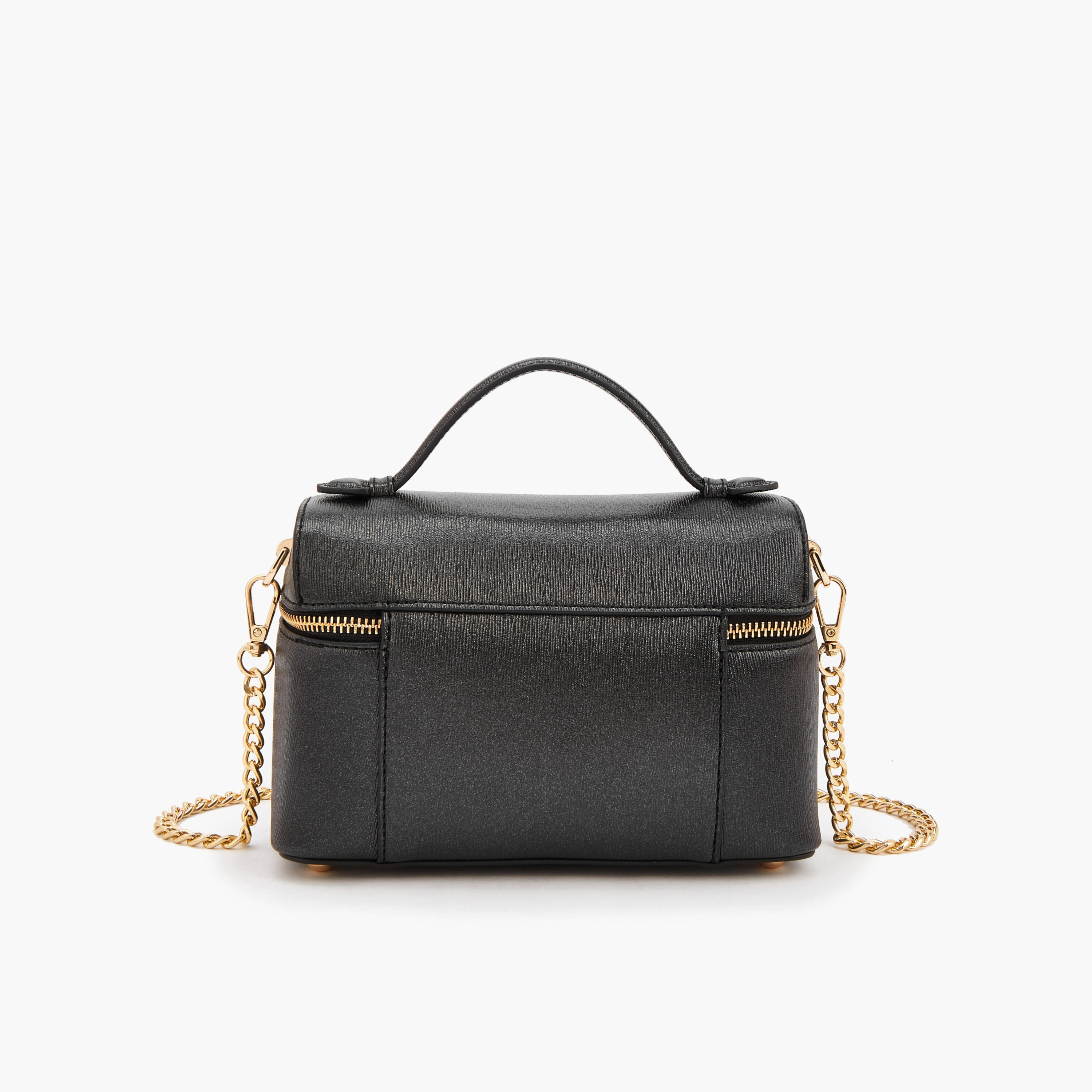 Peppermint Textured Crossbody Bag with Detachable Strap-women-bagsandwallets-handbags-image-4
