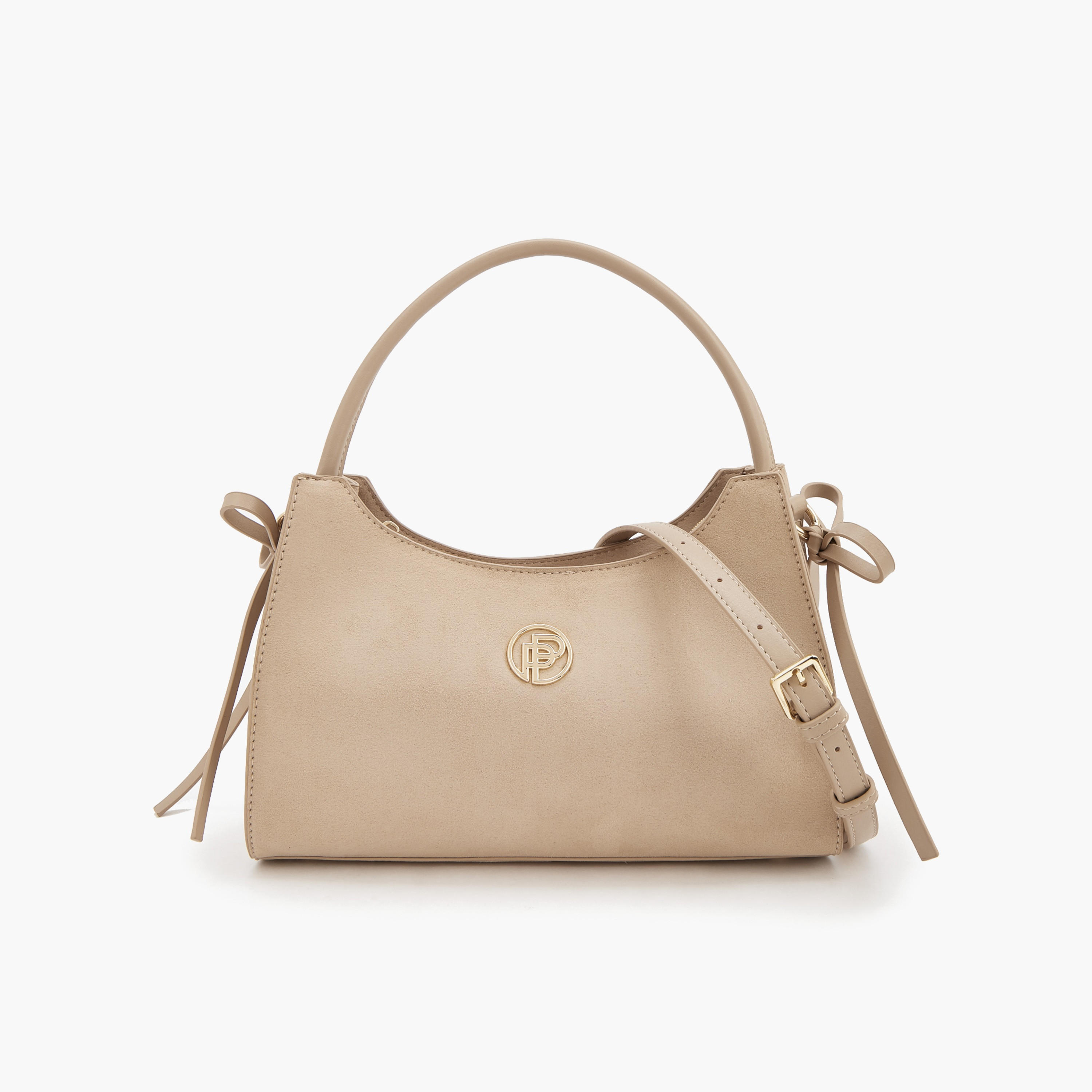 Peppermint Metallic Accent Crossbody Bag with Detachable Strap-women-bagsandwallets-handbags-image-1