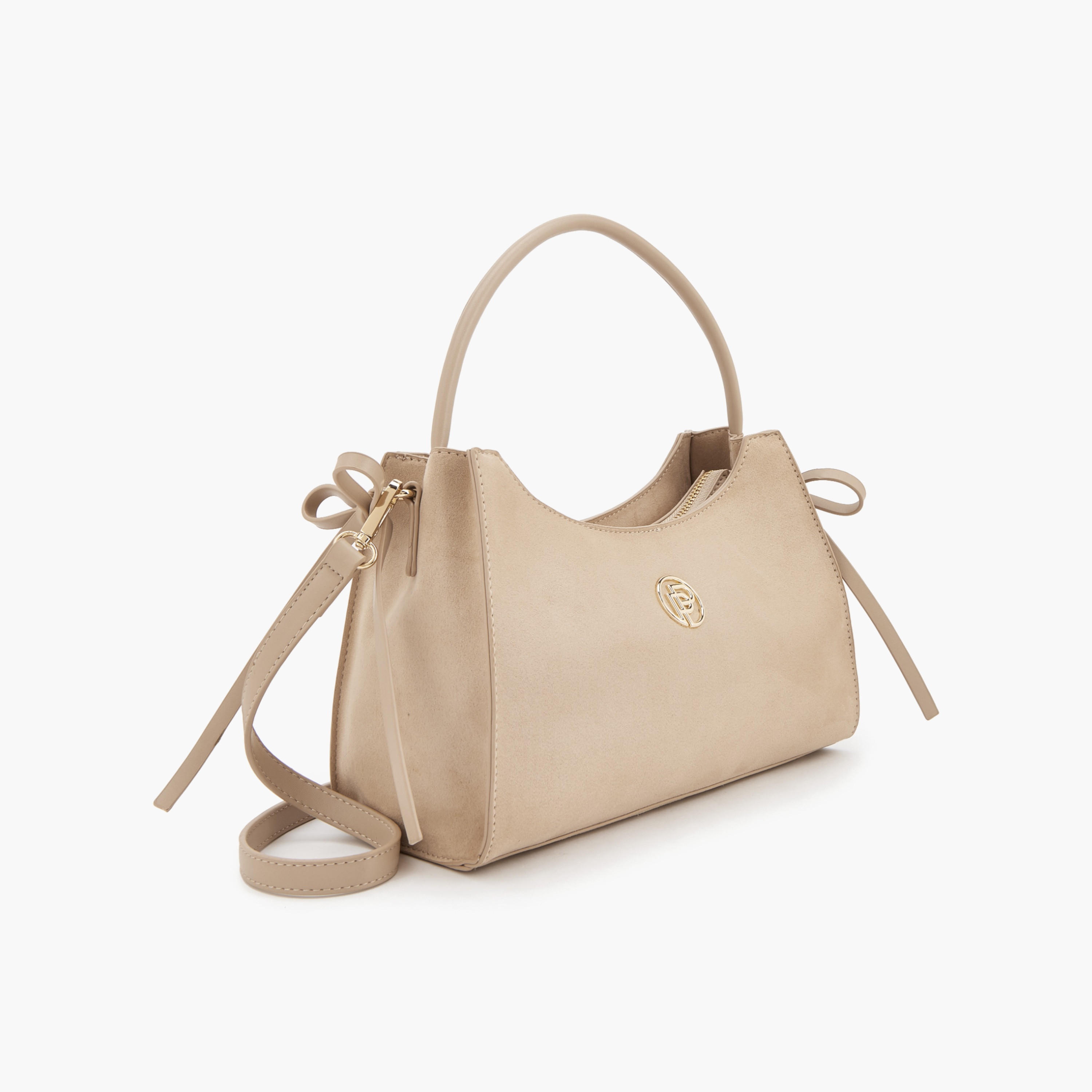 Peppermint Metallic Accent Crossbody Bag with Detachable Strap-women-bagsandwallets-handbags-image-2