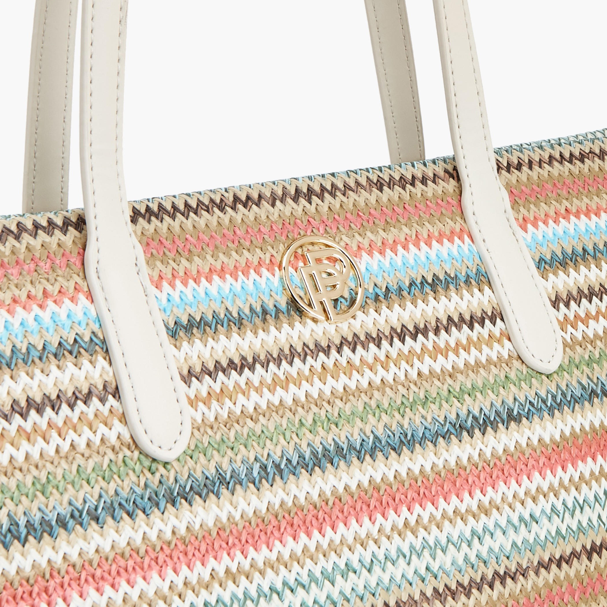 شنطة توتي بارزة الملمس بسحاب إغلاق من بيبرمينت-women-bagsandwallets-handbags-image-3
